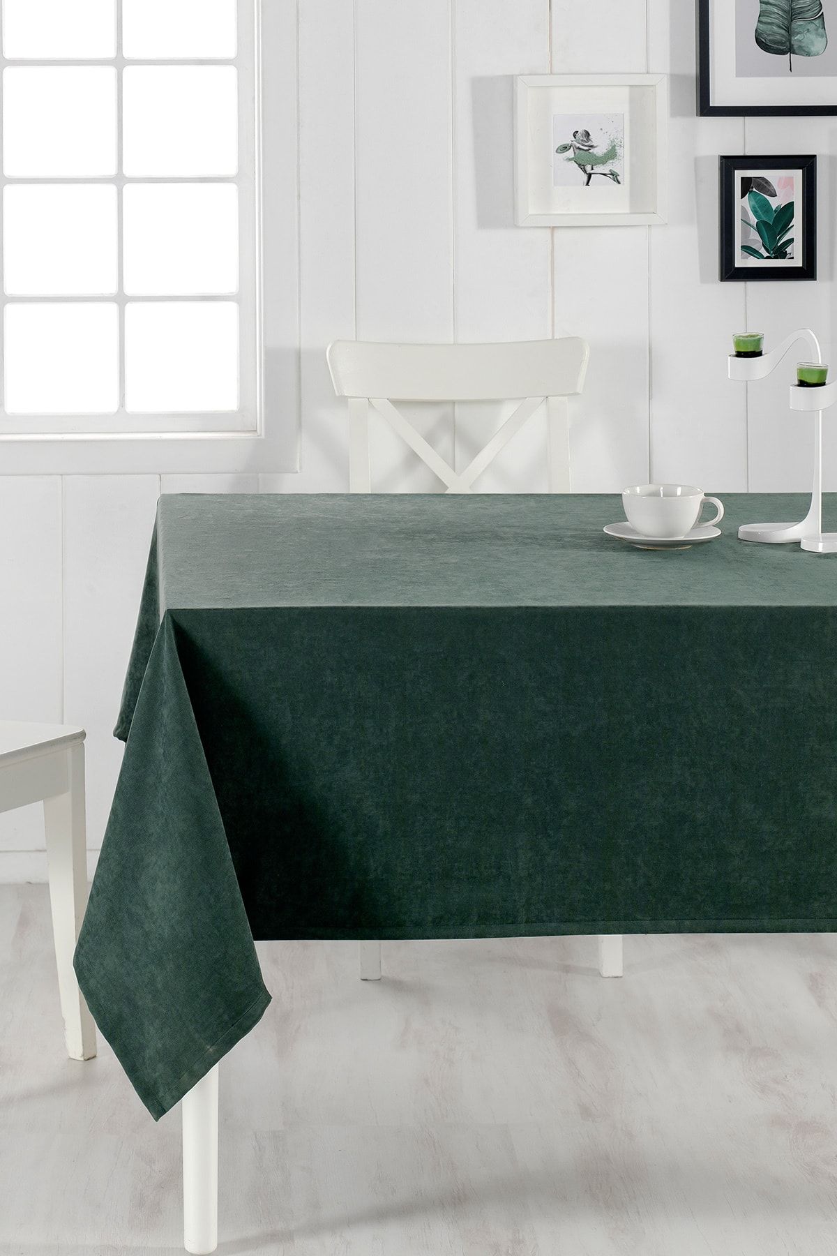 denizli concept zumrut yesili venedik masa ortusu 150x215 cm fiyati yorumlari trendyol