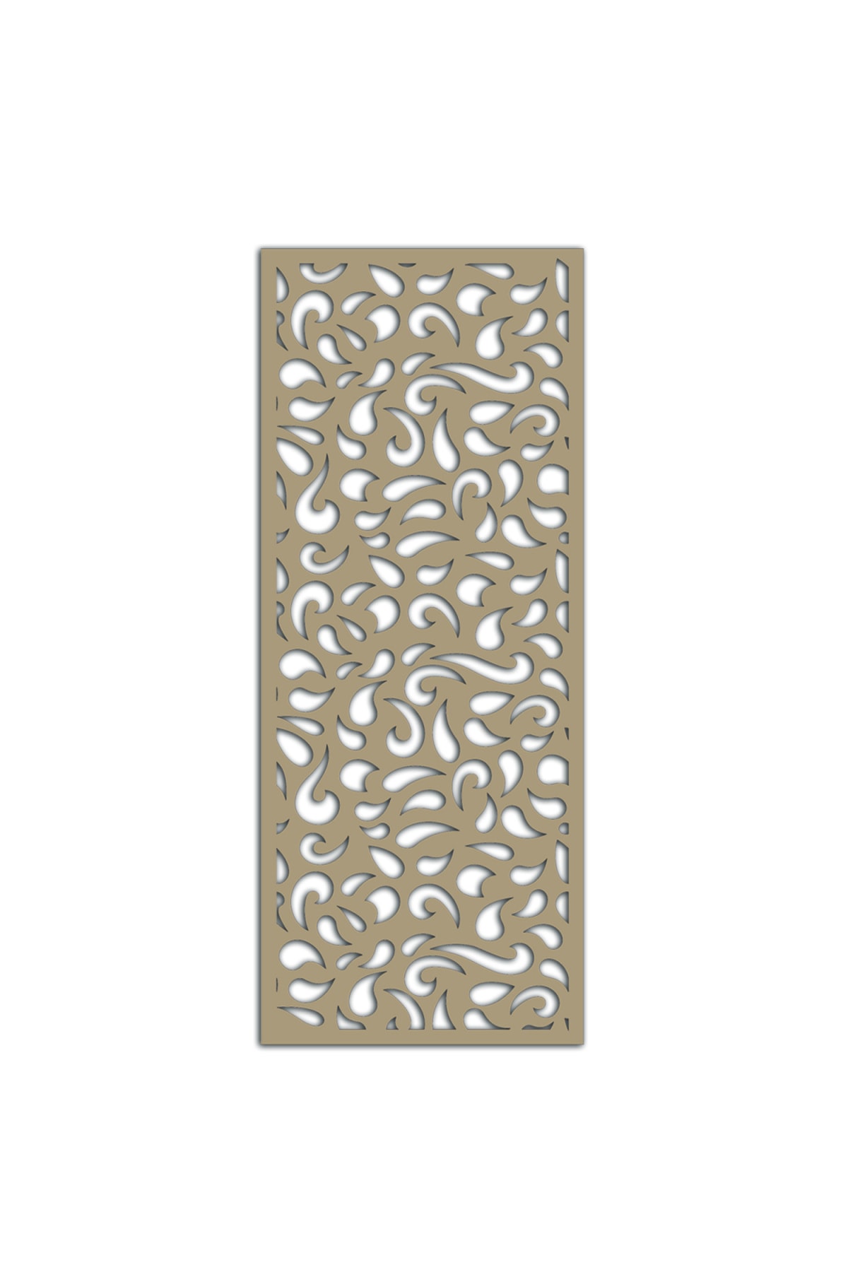Liar Dekor Liar Ahşap Seperatör (Paravan) - KSP-67 - (10 mm) - (100 cm x 210 cm) - (Ham)