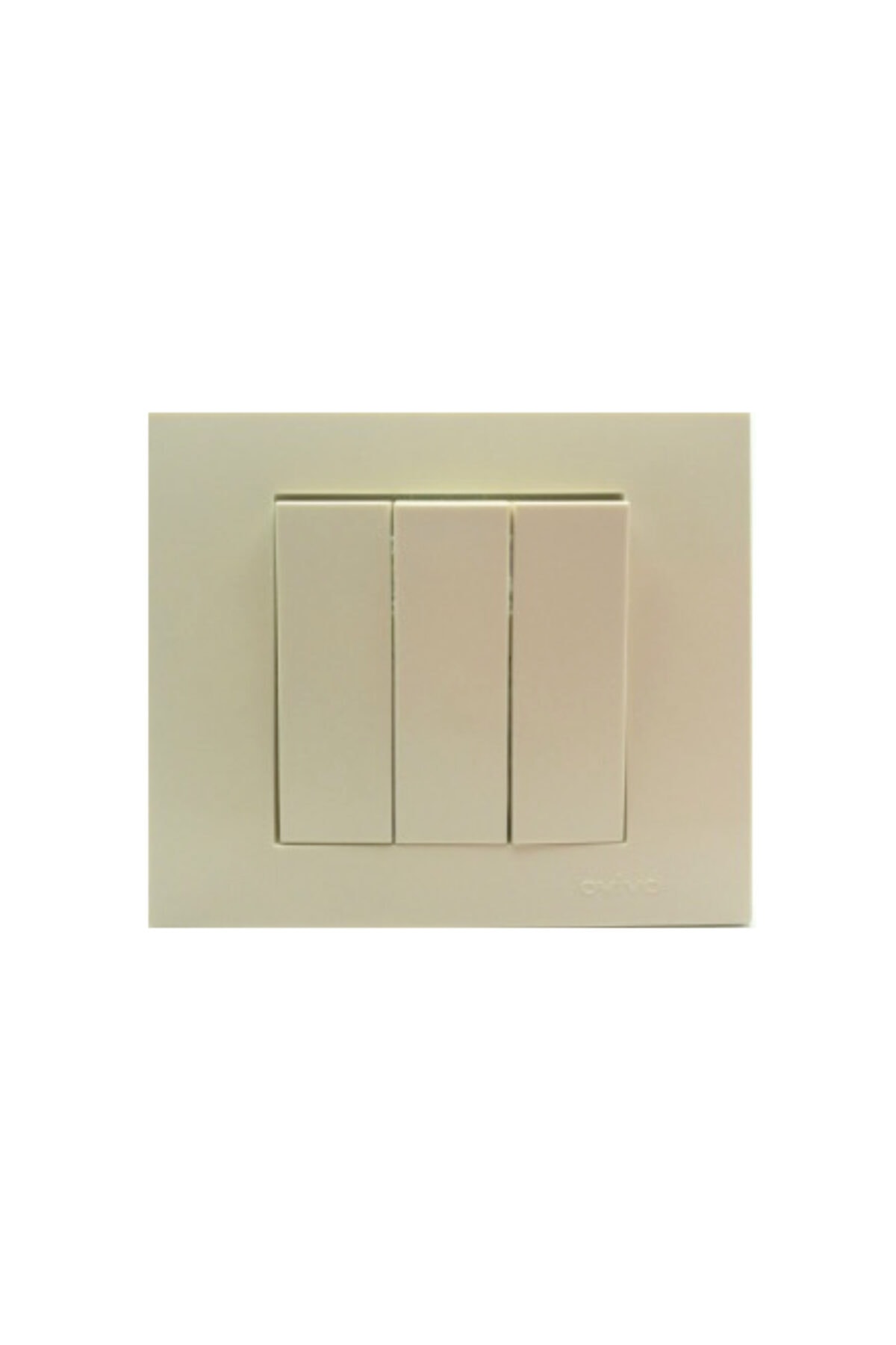 SELDUR Ovivo Grano Krem Üçlü Anahtar