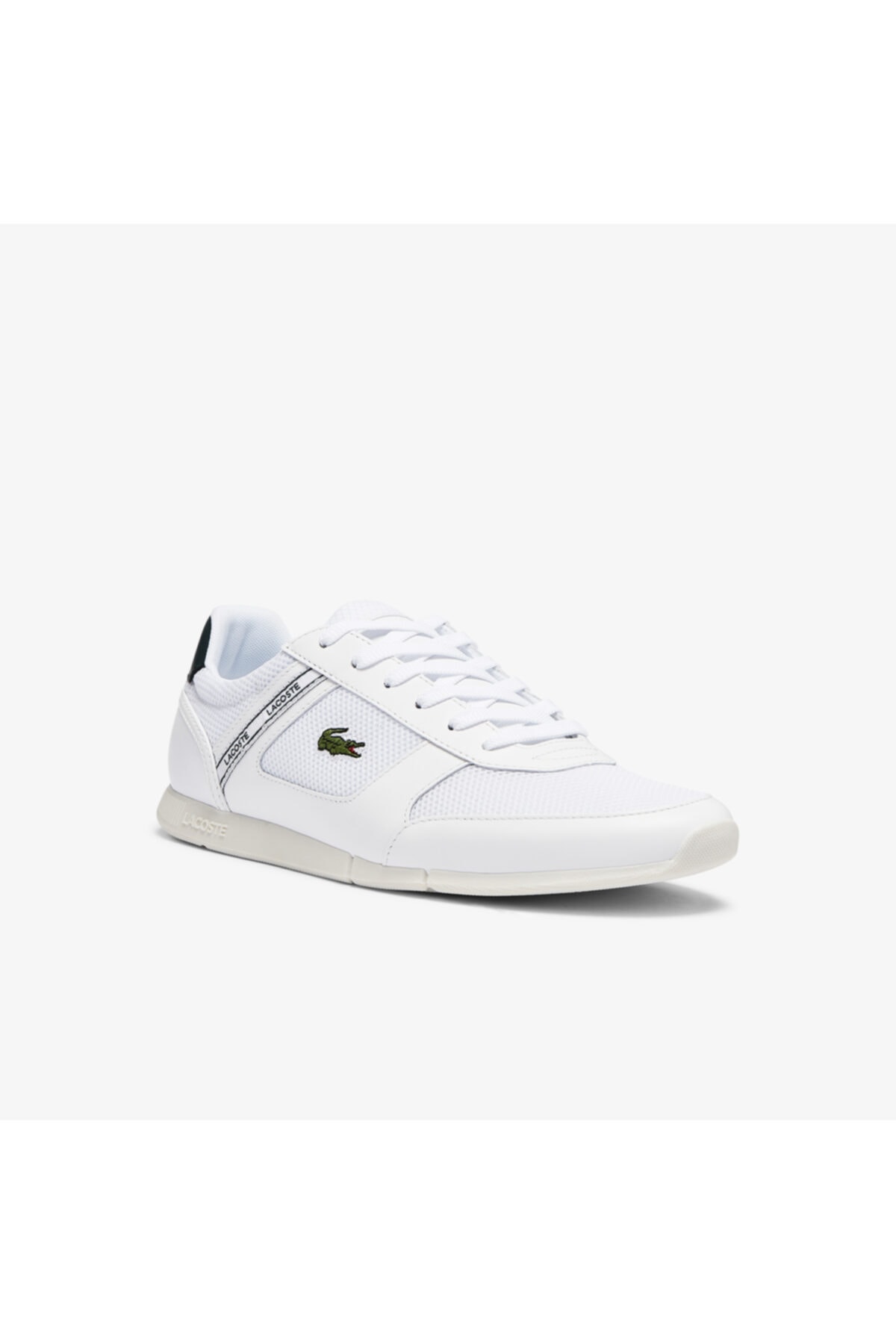 Lacoste Erkek Oxford/ayakkabı 741cma0005 Menerva Sport 0721 1 Cma Beyaz-koyu Yeşil