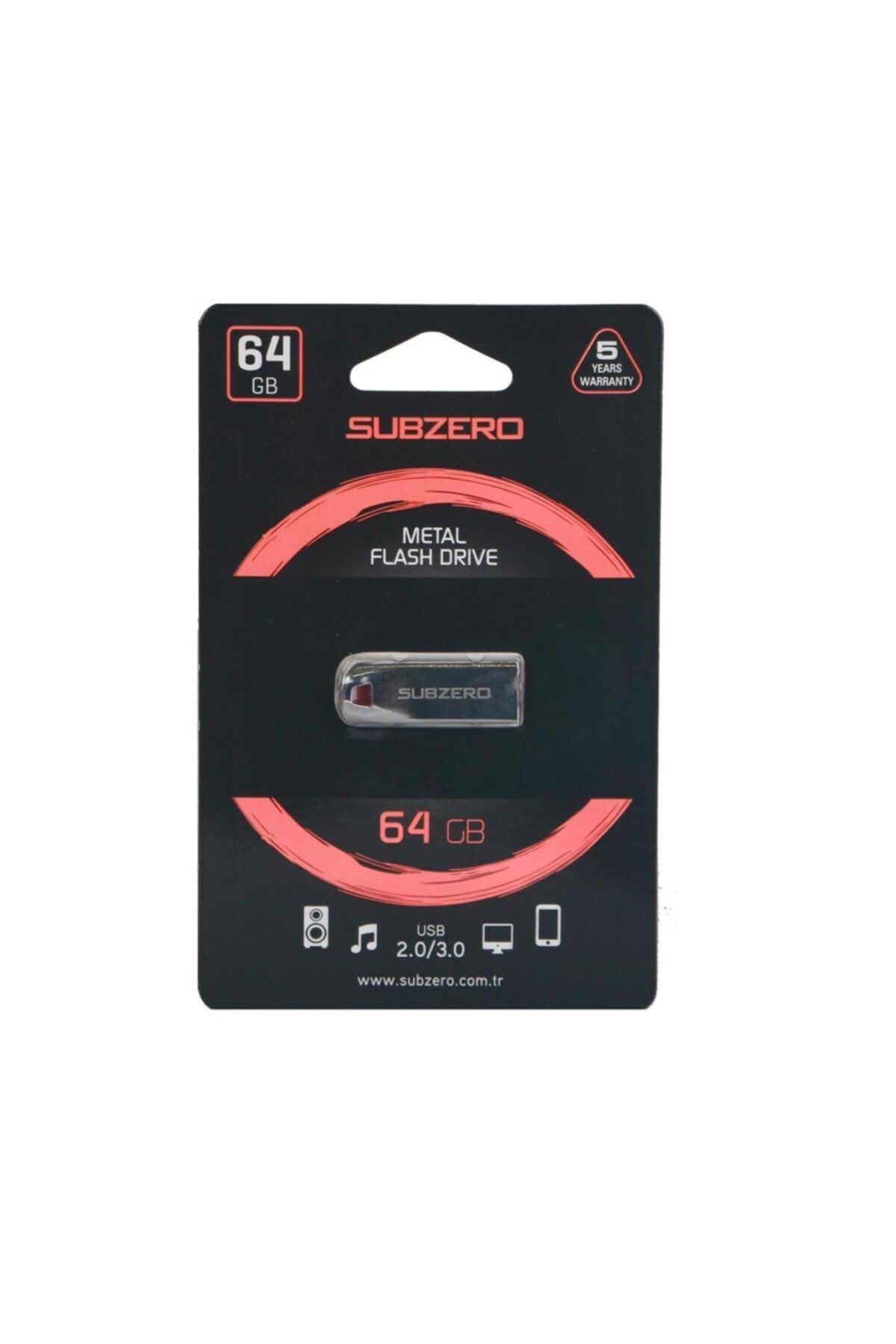 Subzero 64 Gb Metal Usb Flash Bellek