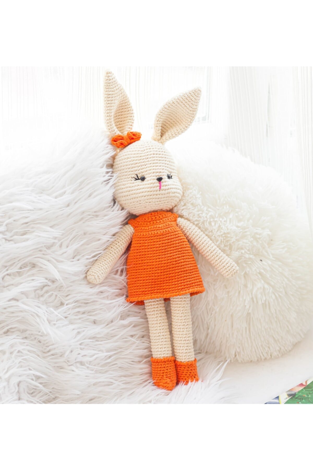 Pegdolls Elbiseli Tavşan Amigurumi