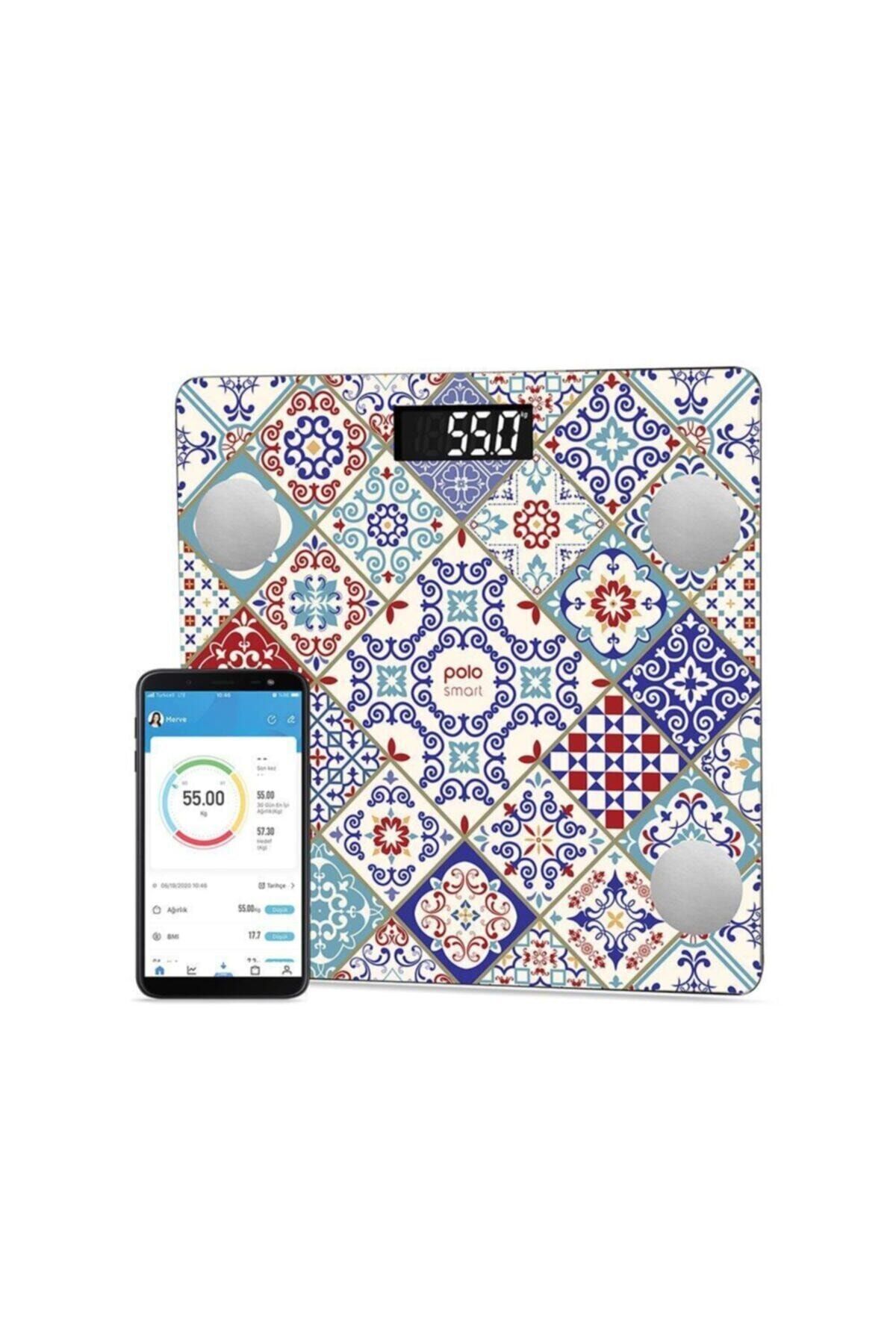 Polosmart Psc04 Istanbul Dijital Yağ Ölçer Akıllı Bluetooth Baskül