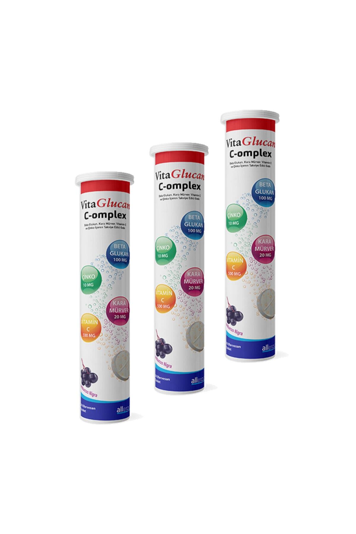 Vitaglucan+ C-omplex 20 Efervesan Tablet X3 Adet