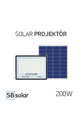 Lexron 200w Solar Projektör Image 0