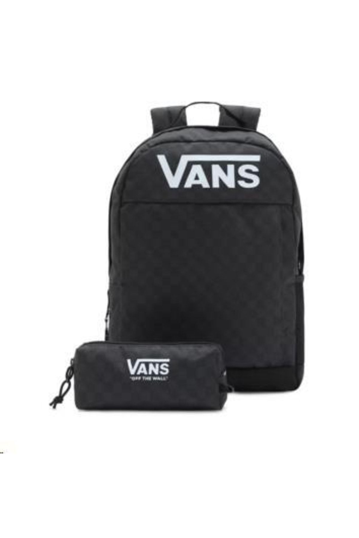Vans black sale school bag