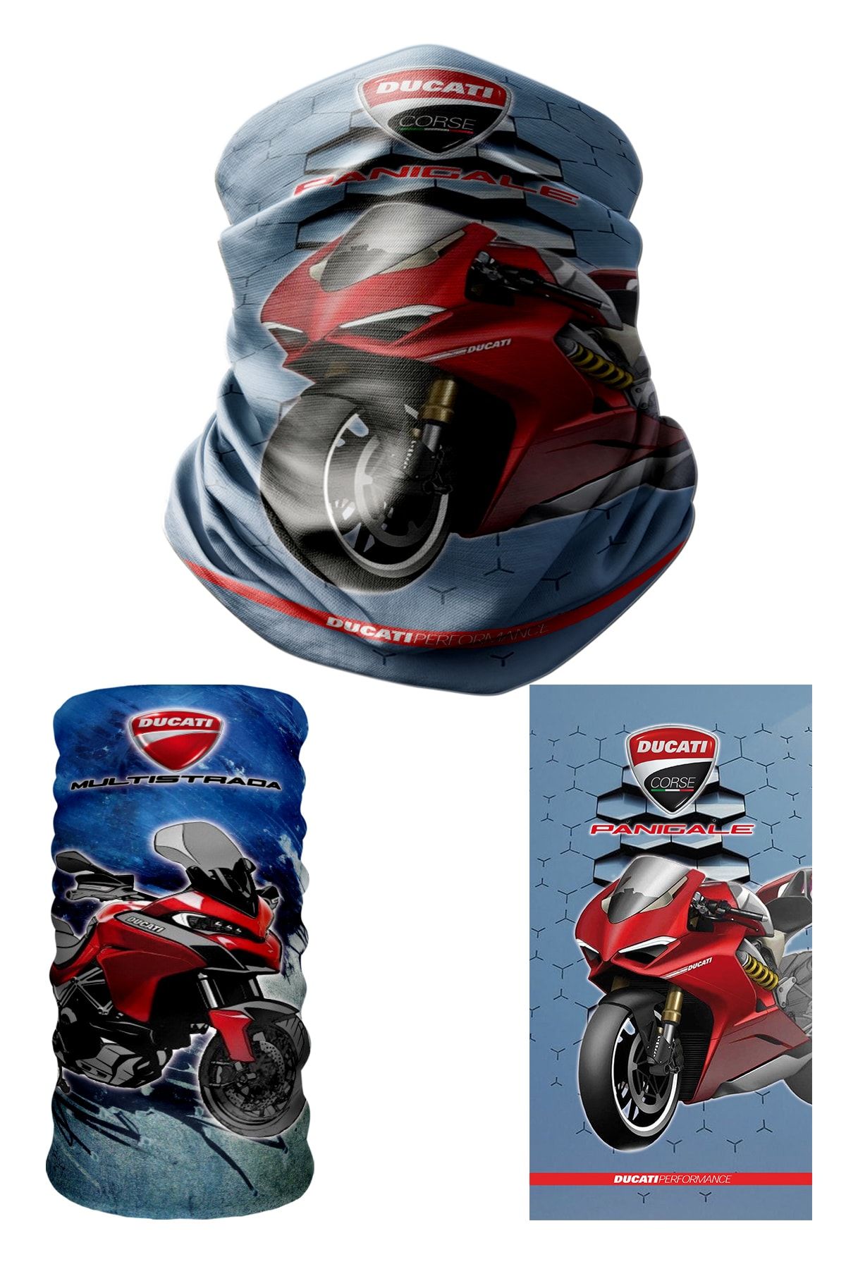 Ducati Moto Motogp Superbike Extreme Helmet Mask Neck Collar