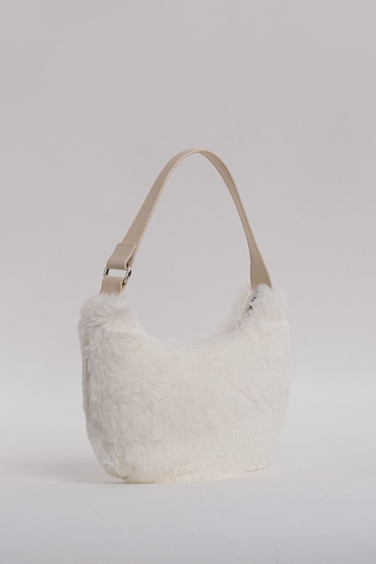 Faux fur sales bag