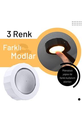 Tekne içi 3 Renk Mıknatıslı Dokunmatik Led Atmosfer Lamba Image 0