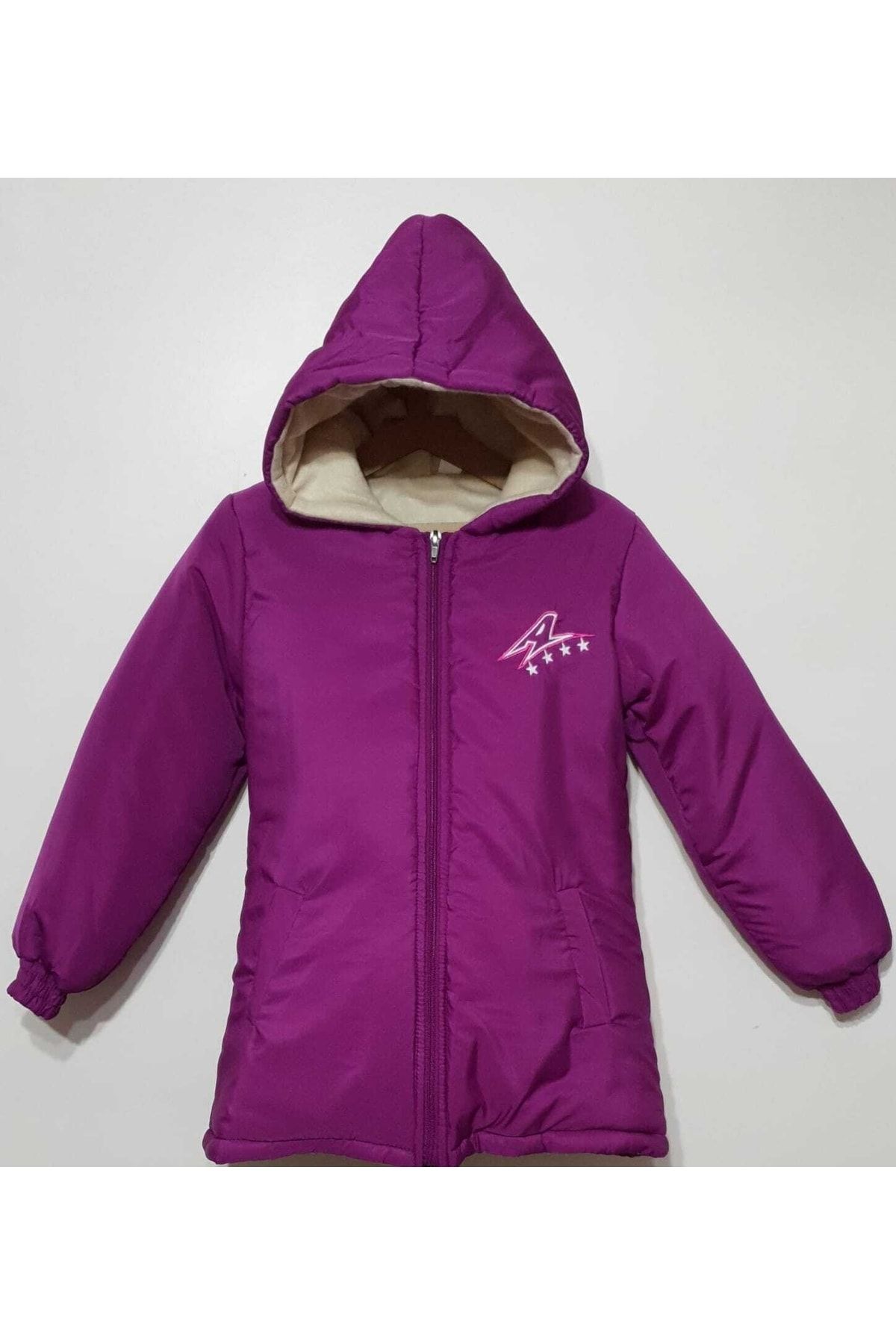 Girls purple 2025 winter coat