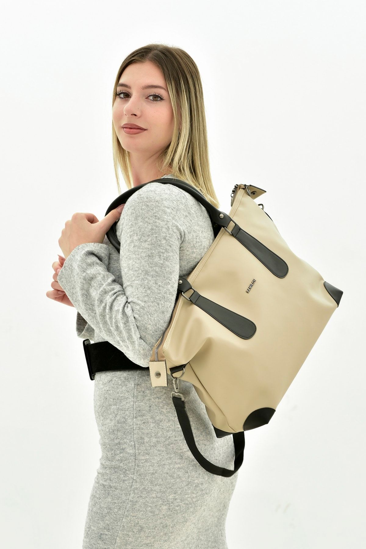 Large waterproof crossbody bag top