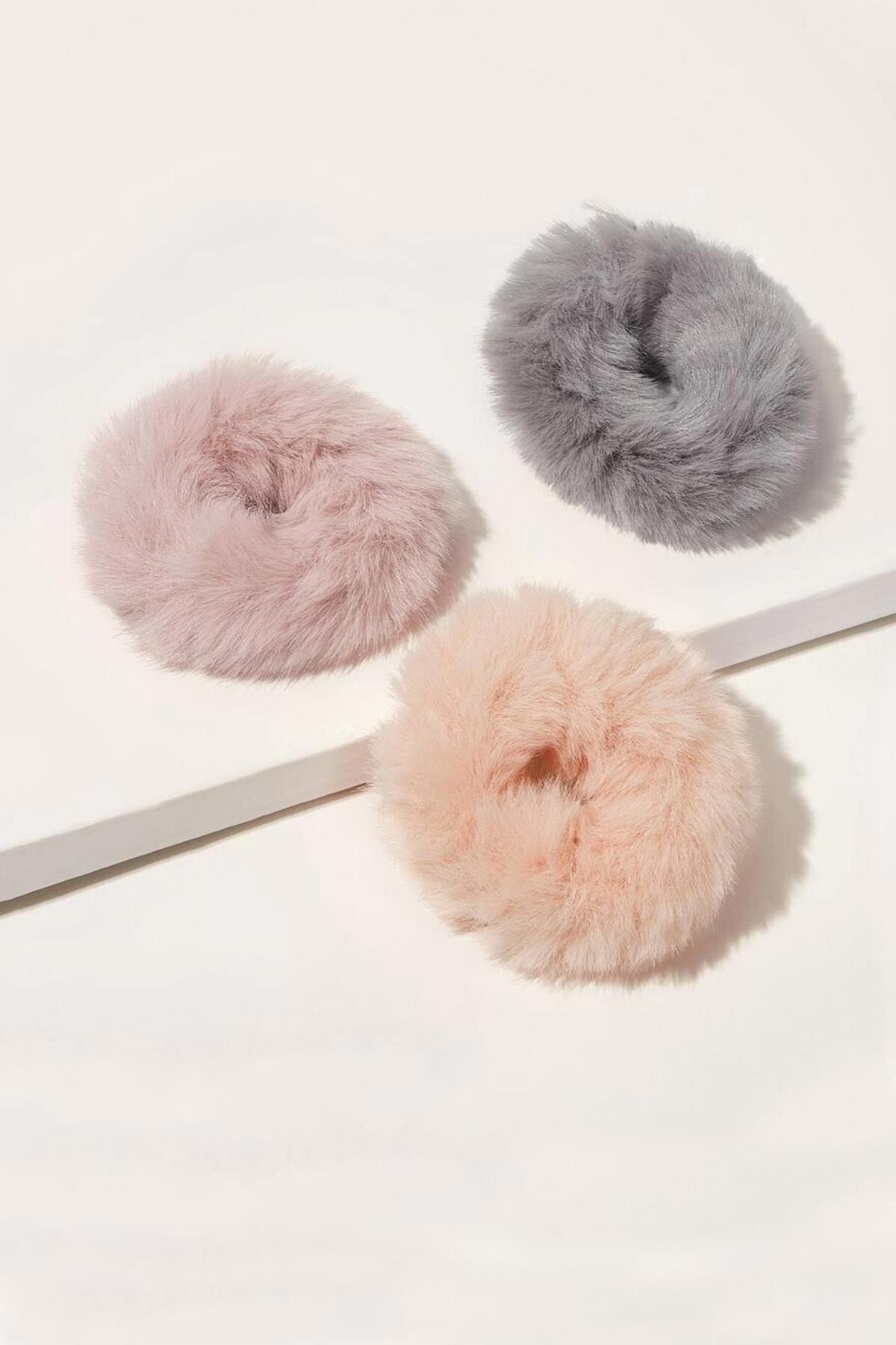 bijutericim Peluş Puff Toka Yumuşak