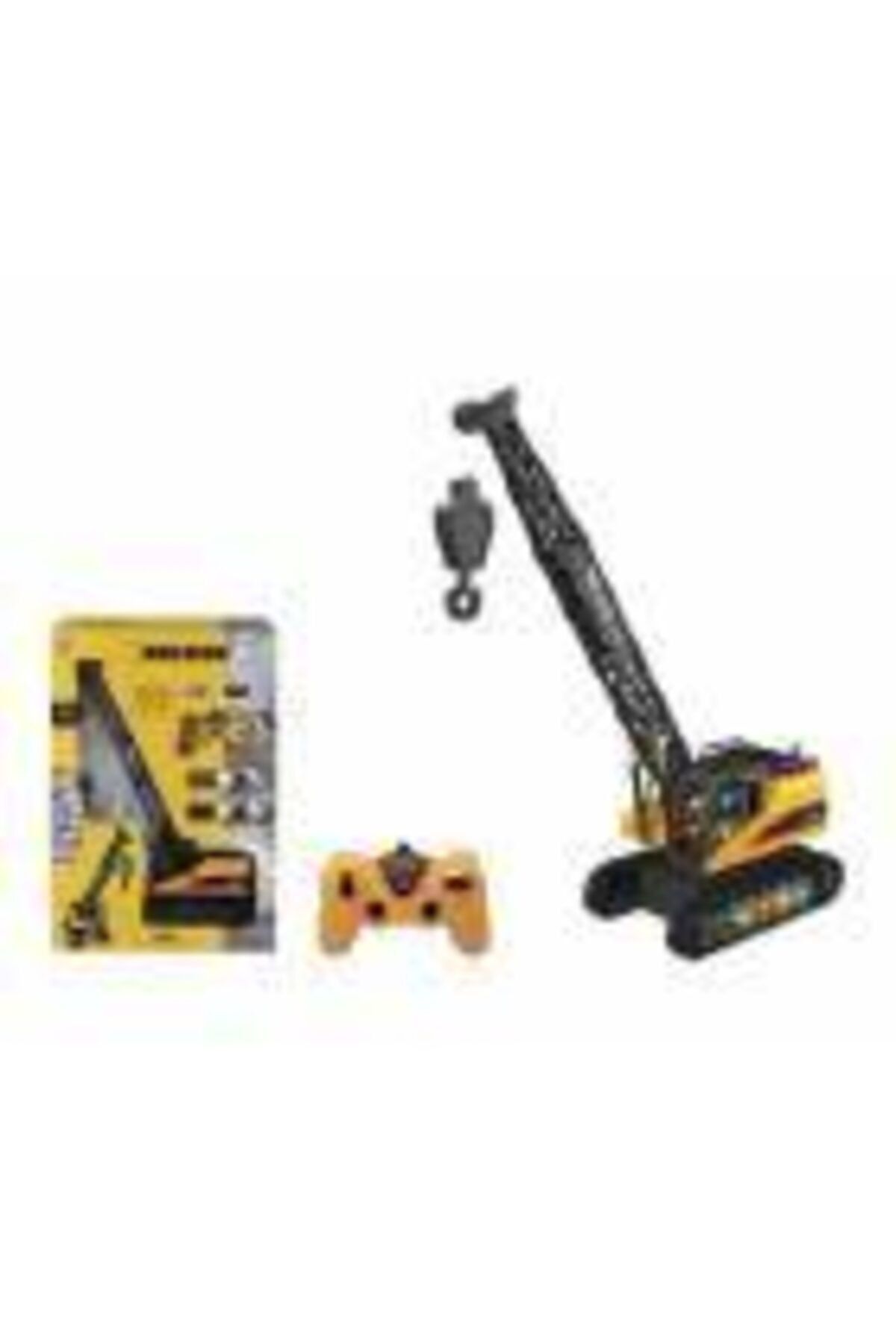 dreamtify 1:12 Uzaktan Kumandalı Excavator Vinç Iş Makinesi Dozer Kepçe Büyük Boy 40 Cm Led Işıklı
