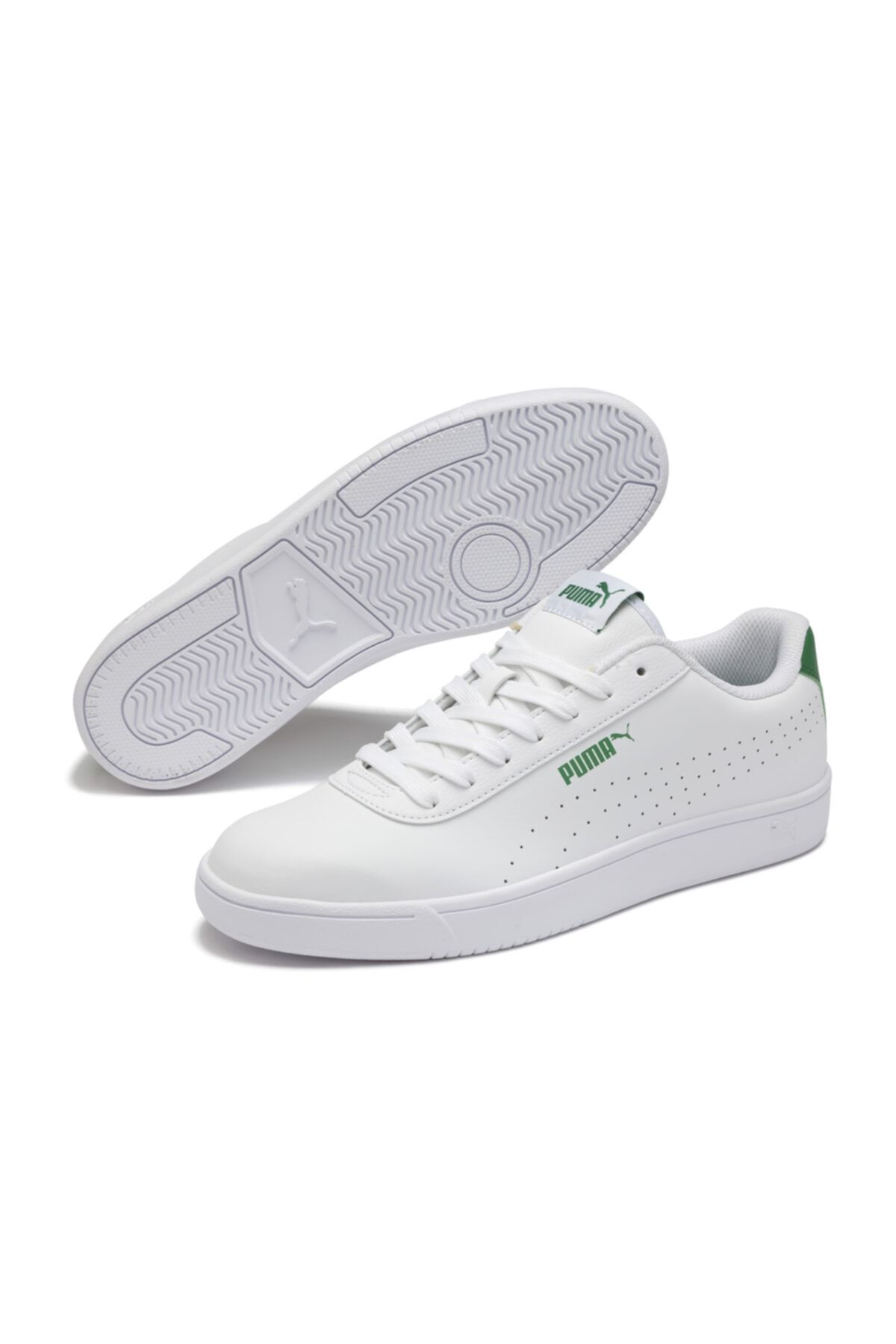 Puma Unisex Beyaz Bağcıklı Yürüyüş Ayakkabısı