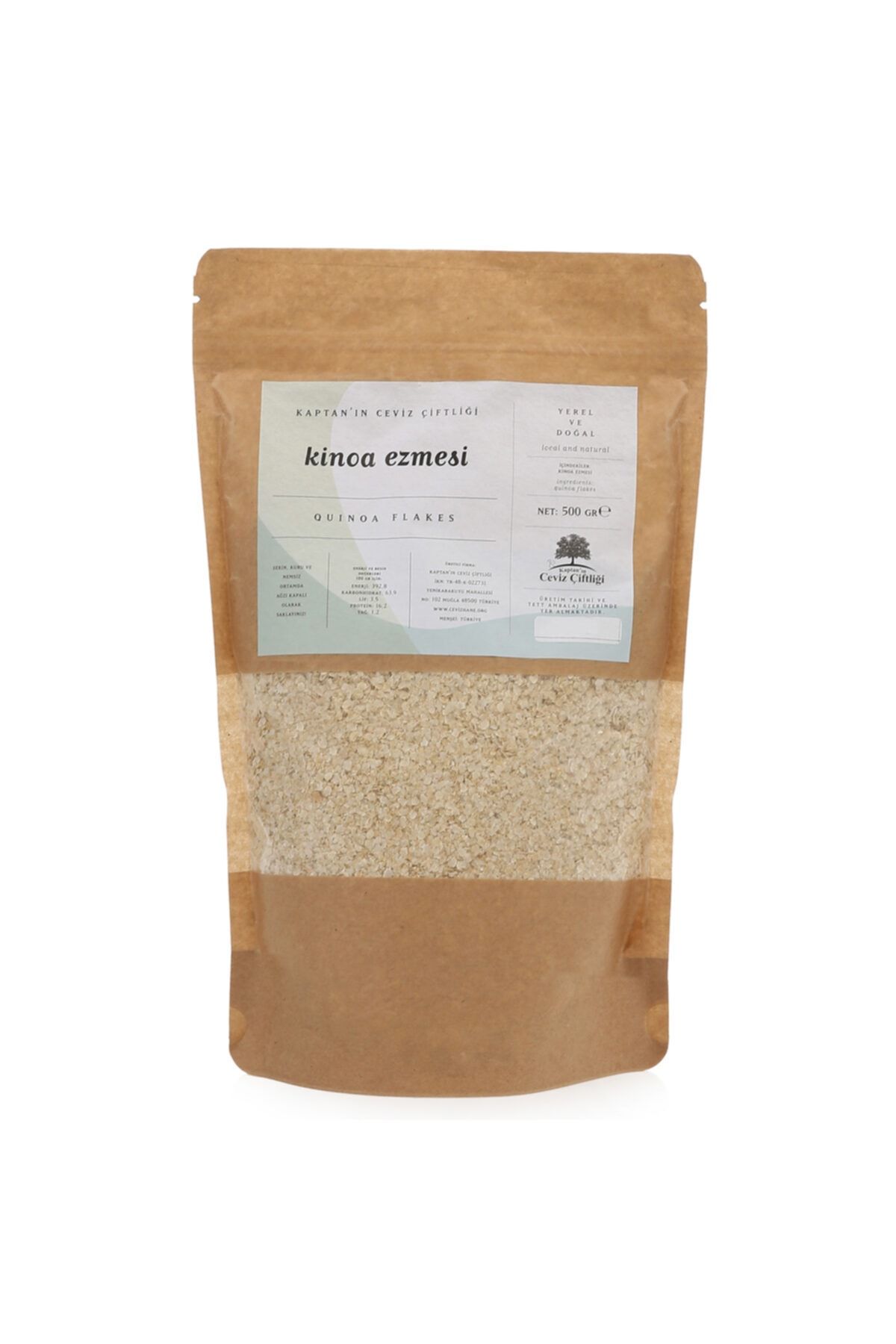 Kaptan`ın Ceviz Çiftliği Kinoa Ezmesi- 500 gr