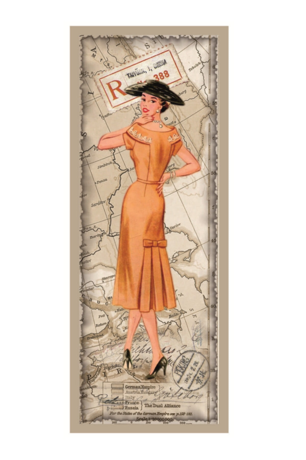 İstisna Vintage Serisi Kitap Ayracı Model 2.