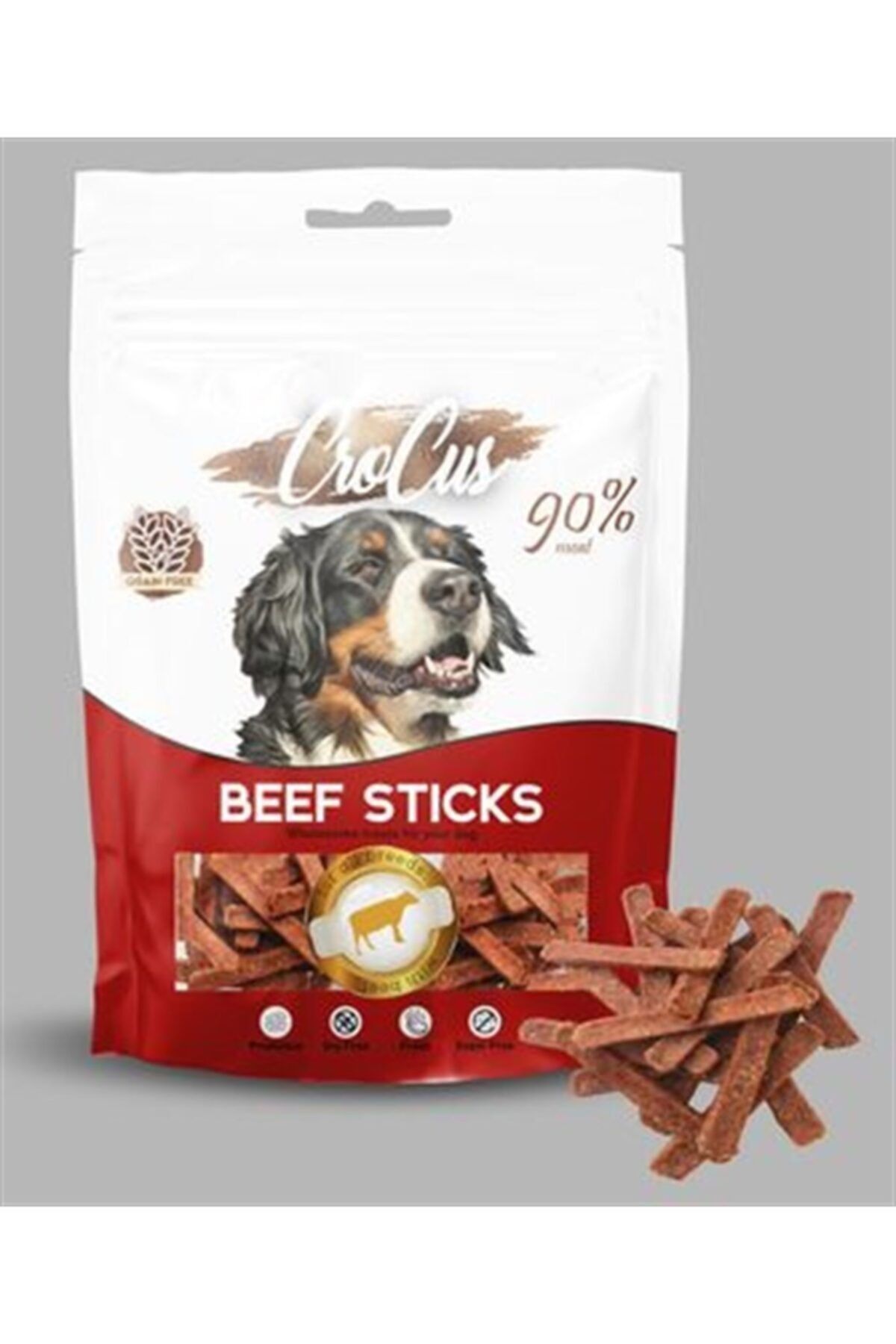 Petgarden Crocus Stıcks Biftekli Tahılsız Köpek Ödülü 80 Gr