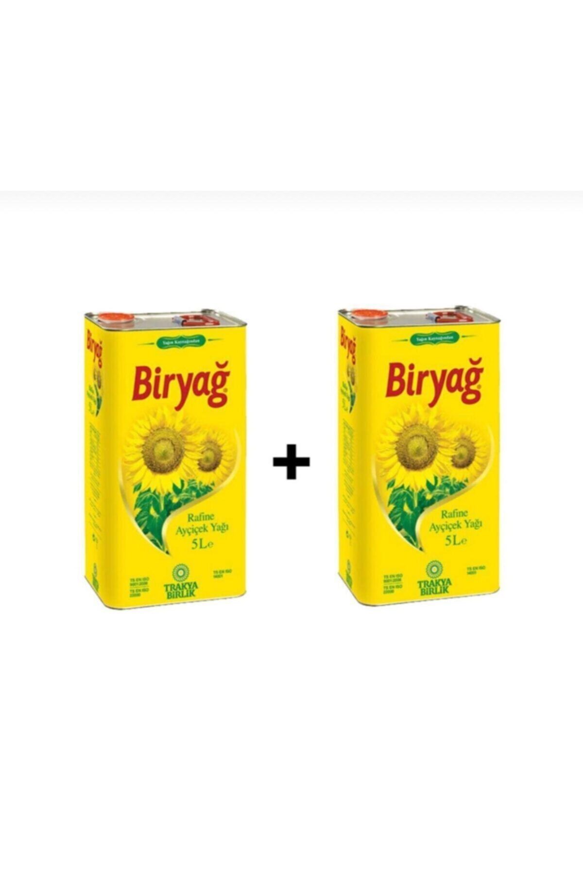 Biryağ Ayçiçek Yağı Trakya Birlik 5 Lt 2 Adet