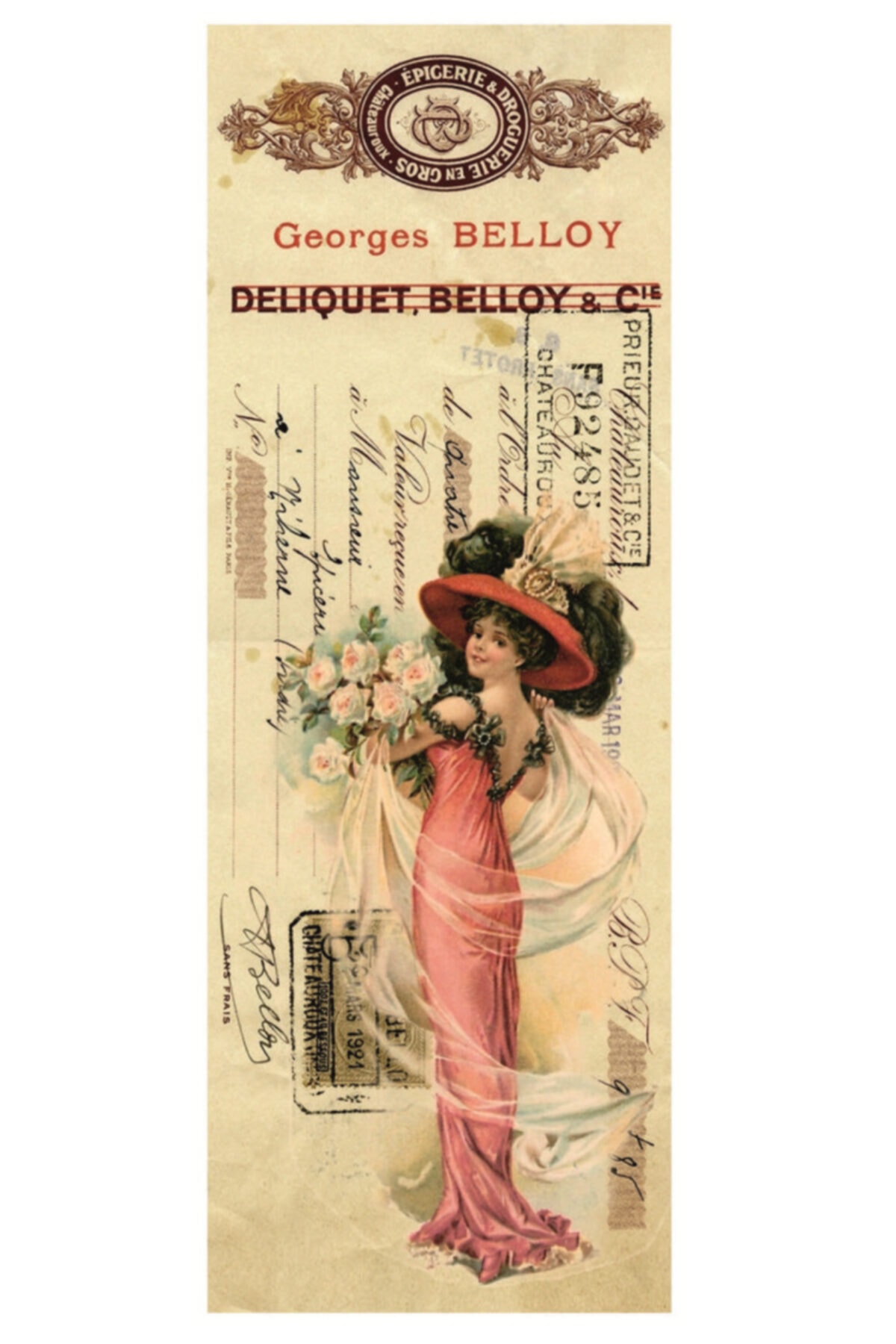 İstisna Vintage Serisi Kitap Ayracı Model 10.