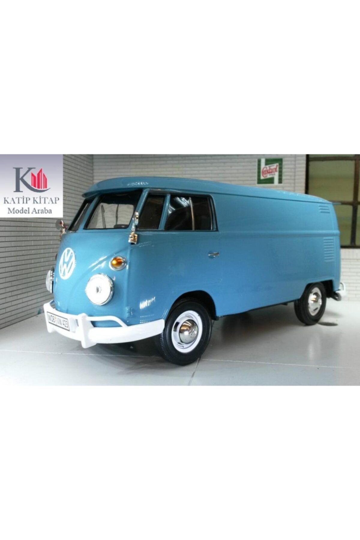 Motor Max Motormax Volkswagen Type 2 Delivery Van 1/24 Mavi Model Araba