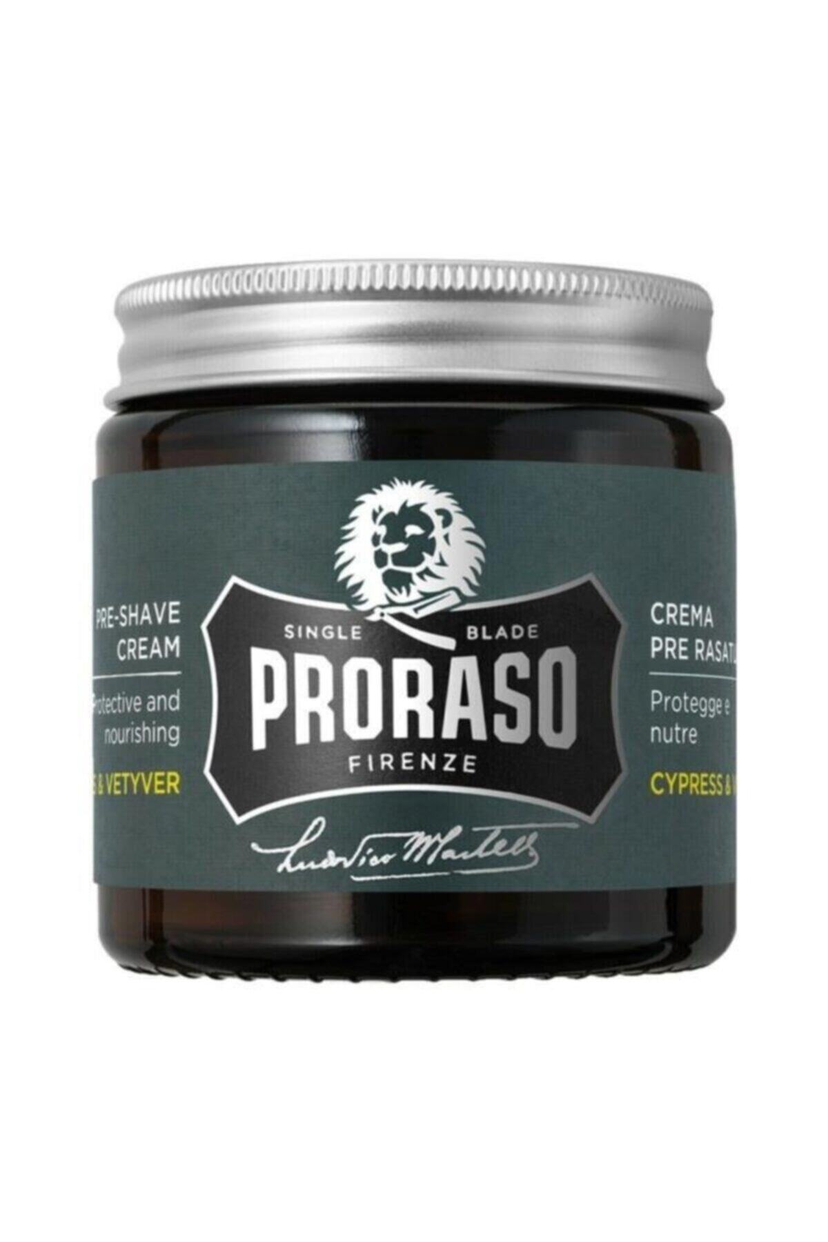 Proraso Cypress & Vetyver Traş Öncesi Krem 100ml