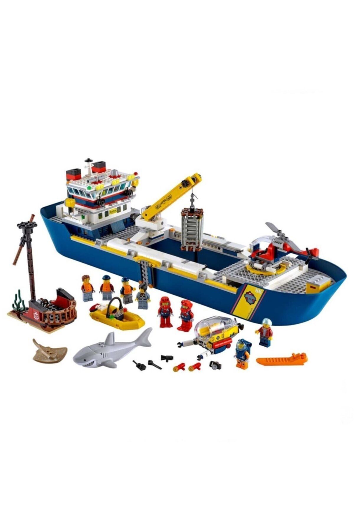 lego city okyanus kesif gemisi 60266 fiyati yorumlari trendyol