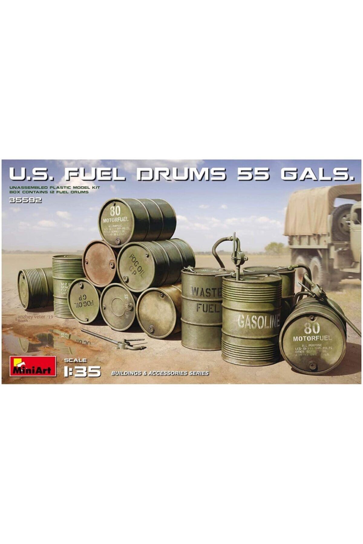 MiniArt Maket U.s. Petrol Varilleri - 1:35 - 35592