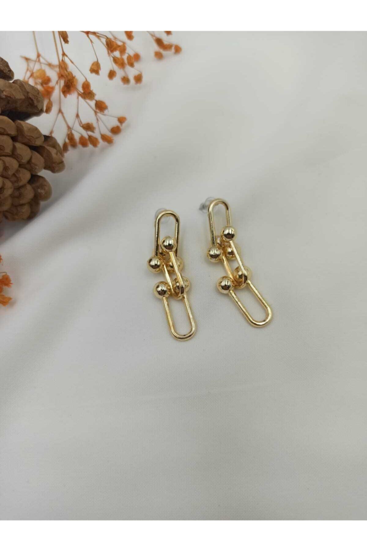 SHR ACCESSORIES & COLLECTIONS Tıffany Gold Küpe
