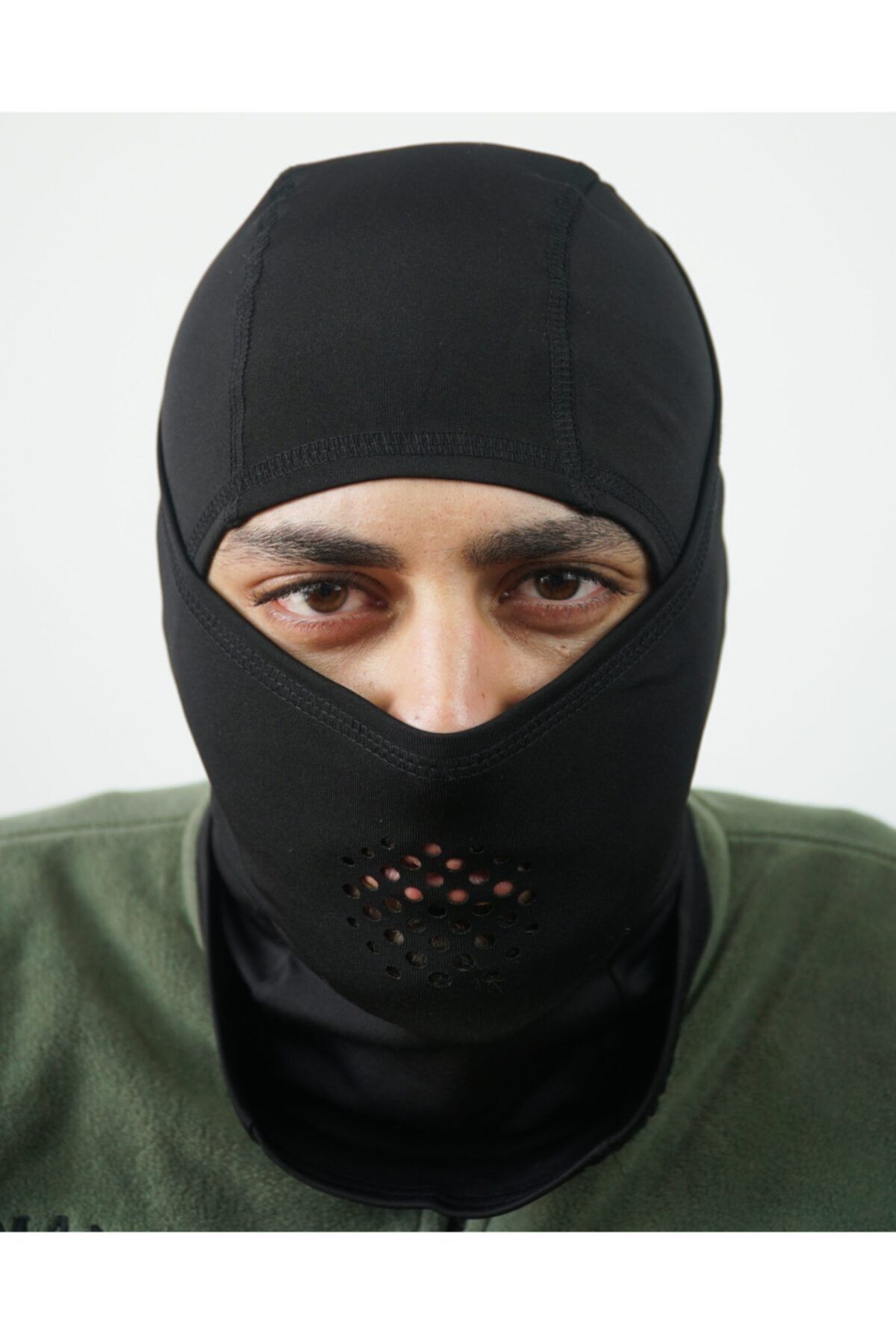 Askerimalzemelerim Vogel Tactical Rüzgar Geçirmez Siyah Balaclava Maske