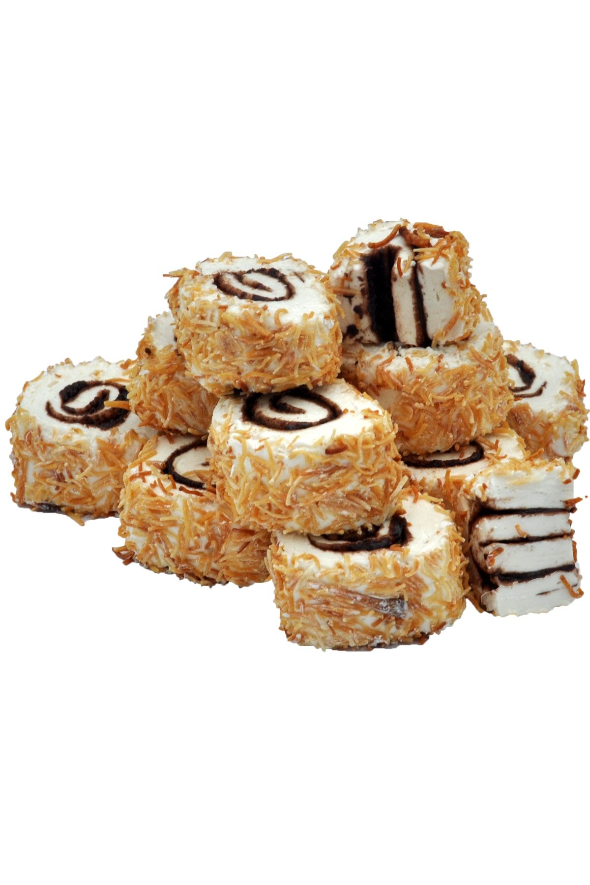 Kardeşler Şekerleme Kardeşler Çikolatalı Kadayıflı Saray Sarma Lokum 3 Kg