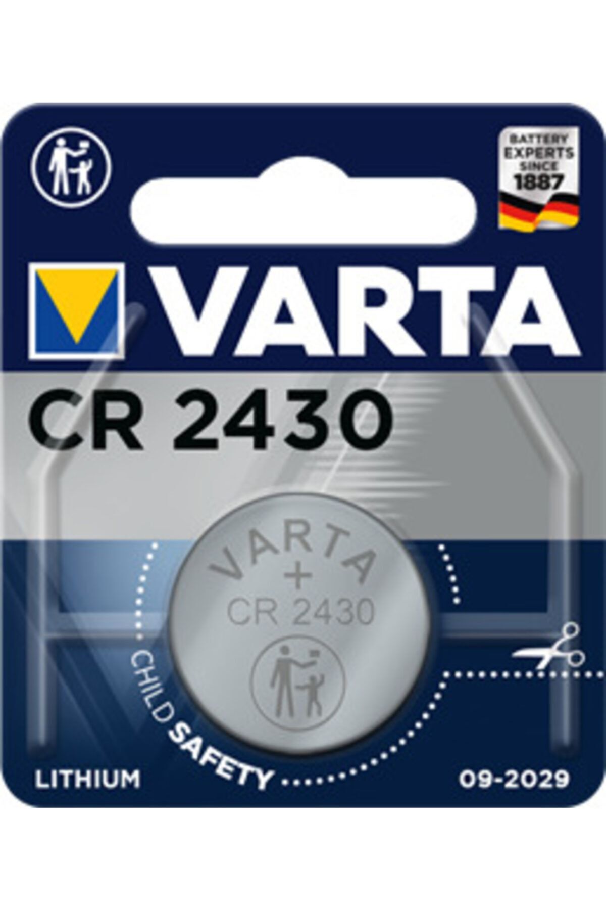 Varta 6430 Professional Lithium Cr2430 Pil 1'li