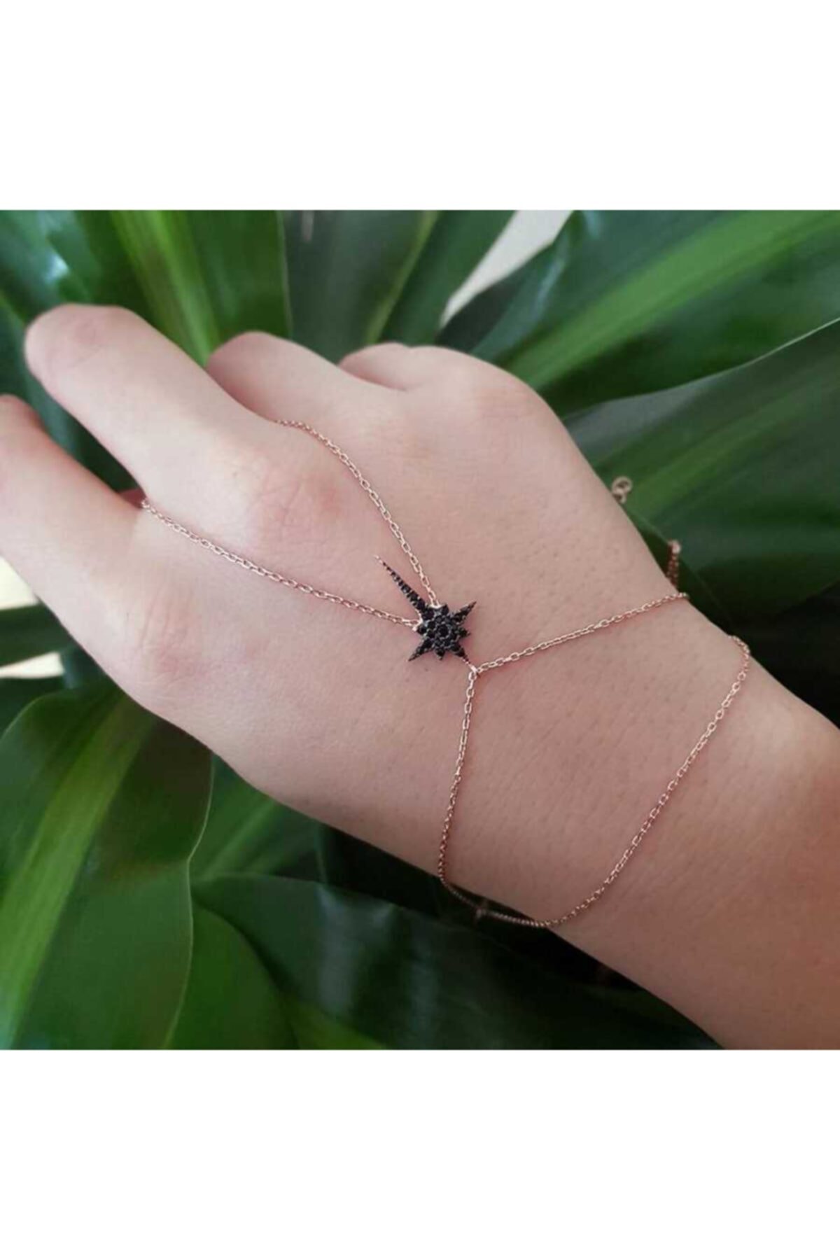 CNG Kutup - Kuzey Yıldızı Gümüş Şahmeran Bileklik