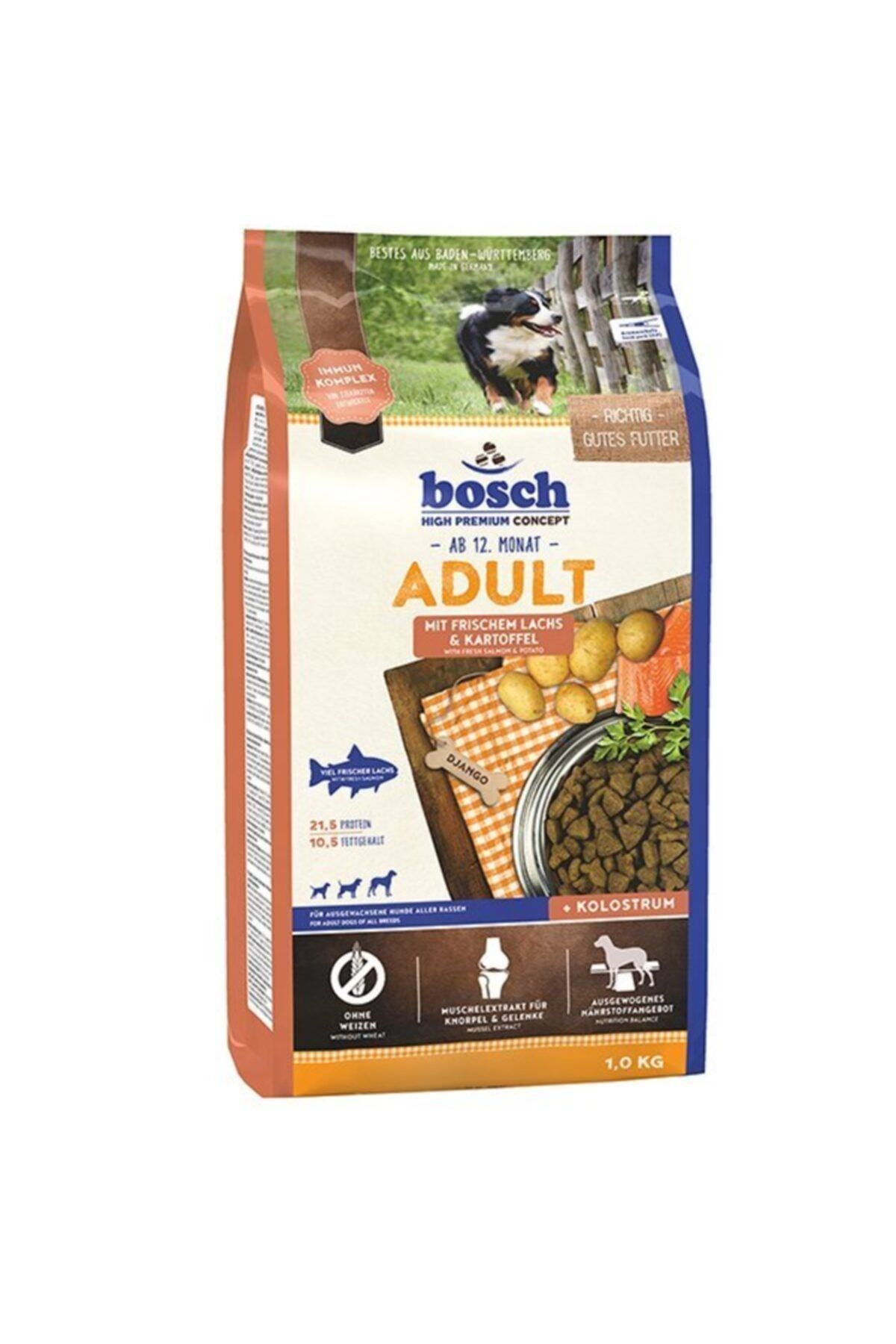 Bosch Somon Balıklı Ve Patatesli Yetişkin Köpek Maması 1 Kg
