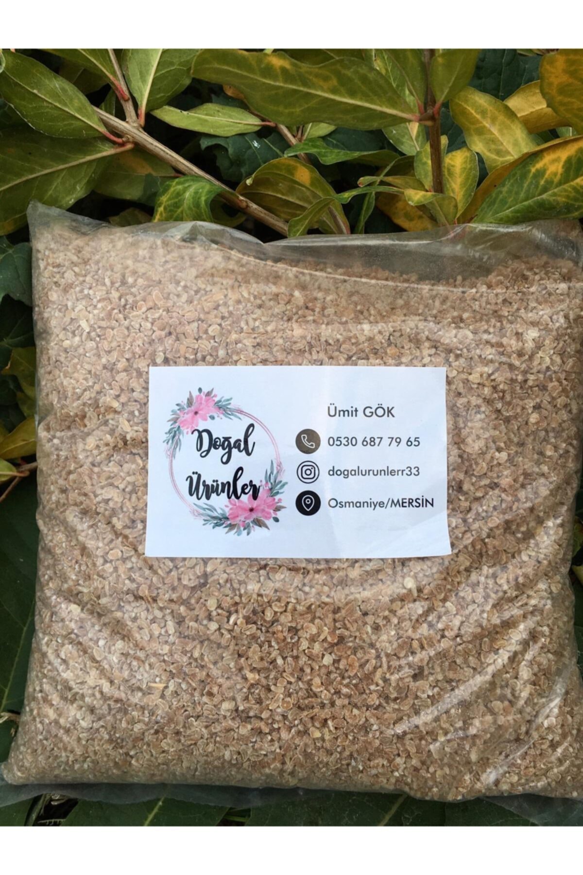 Ümit Gök Doğal Ürünler Doğal Atalık Tohum Karakılçık Pilavlık Bulgur 2 Kg