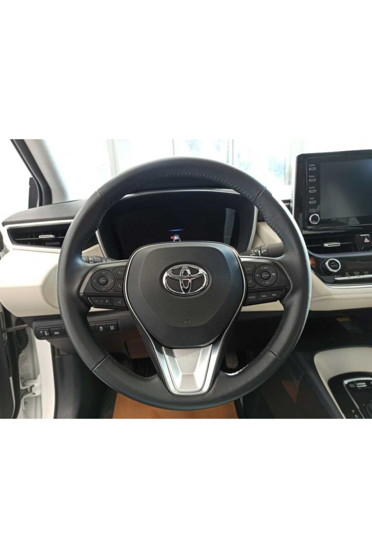 Dekis Garaj Toyota Corolla 2019-2020 Direksiyon Alt Kaplama - Silver