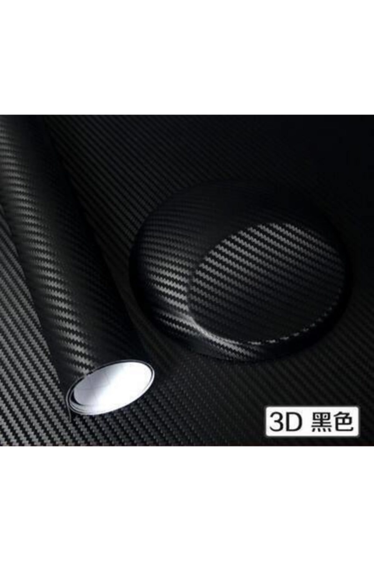 AUTOFOLYO 3d Karbon Folyo Siyah 127 Cm X 2 Metre