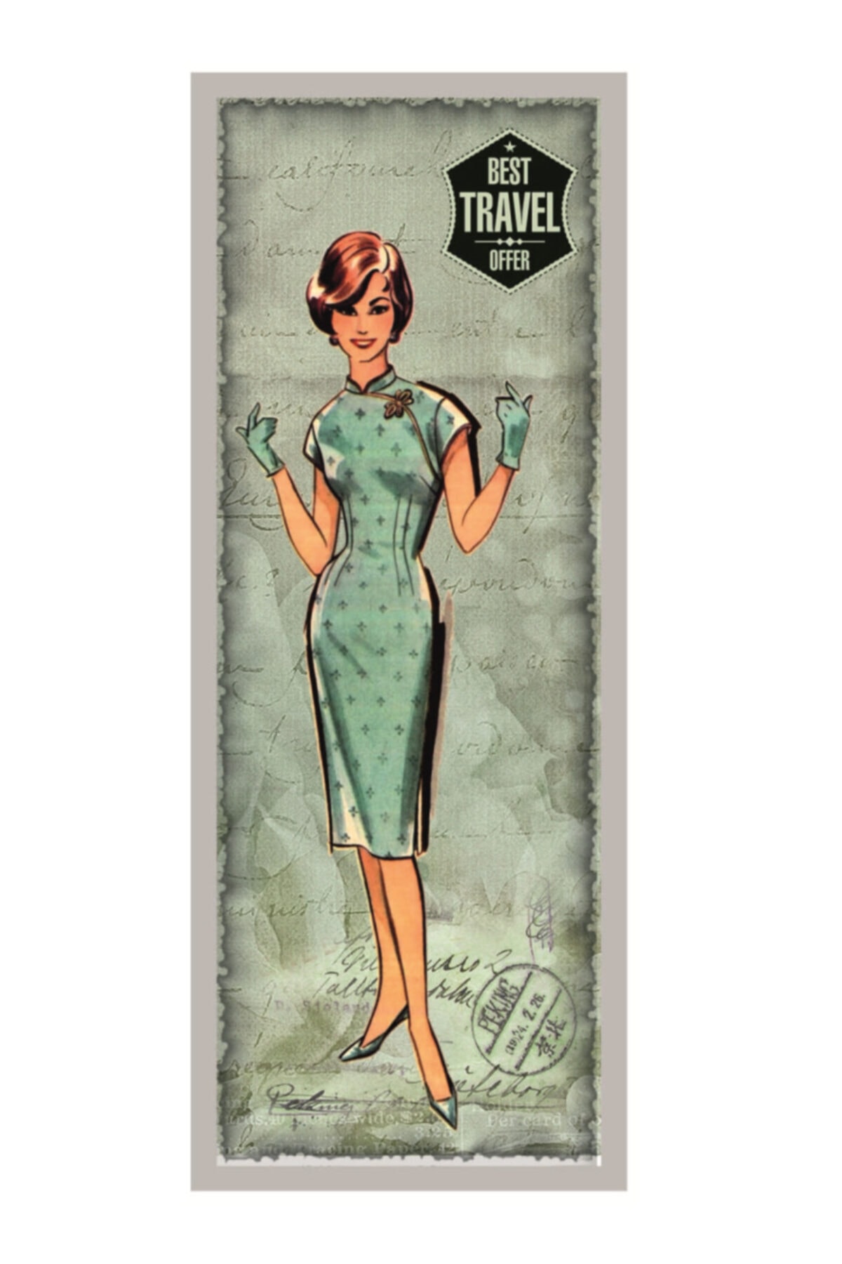 İstisna Vintage Serisi Kitap Ayracı Model 5.