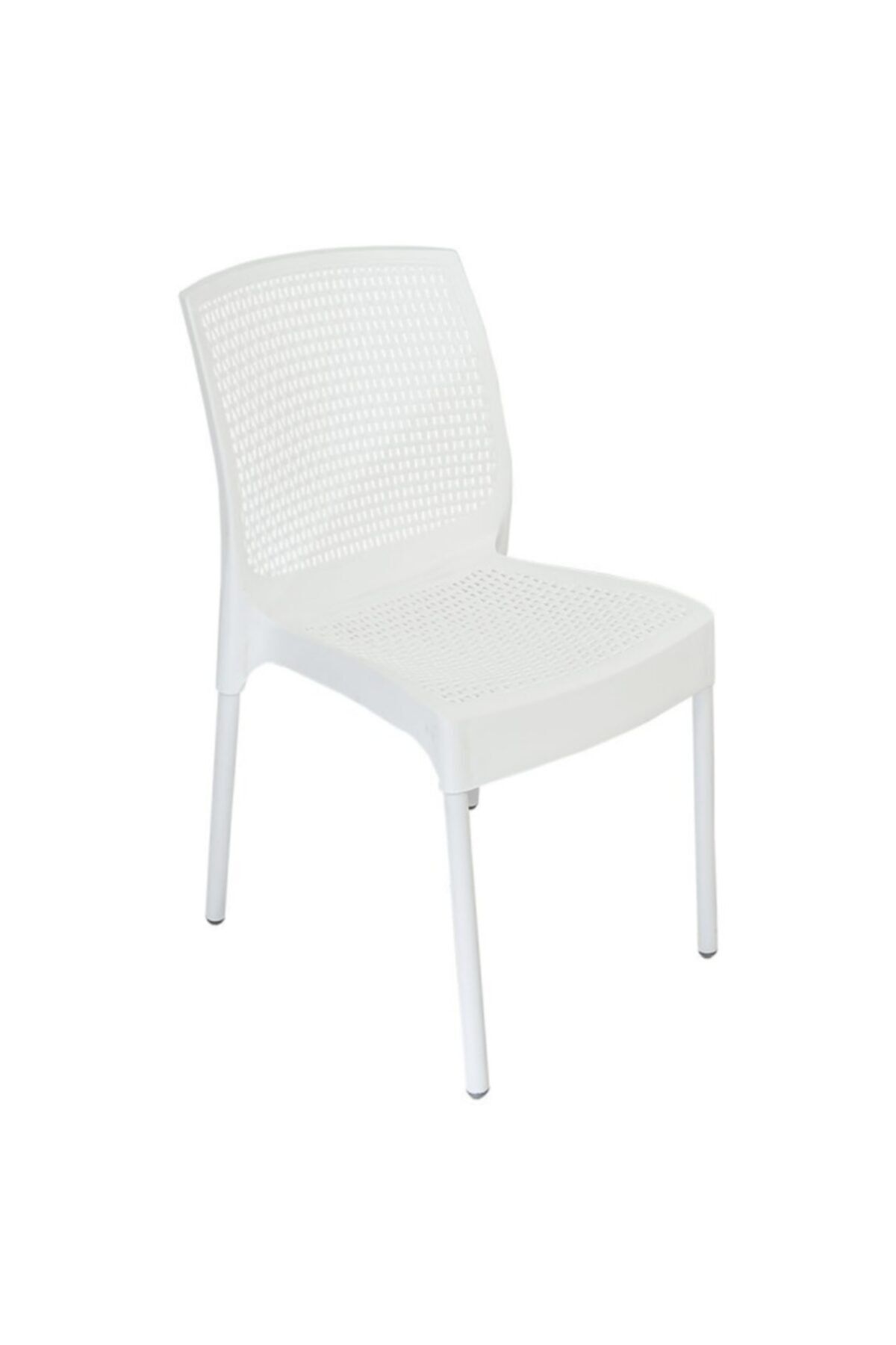 Mandella Defne Rattan Sandalye (2 ADET) Beyaz
