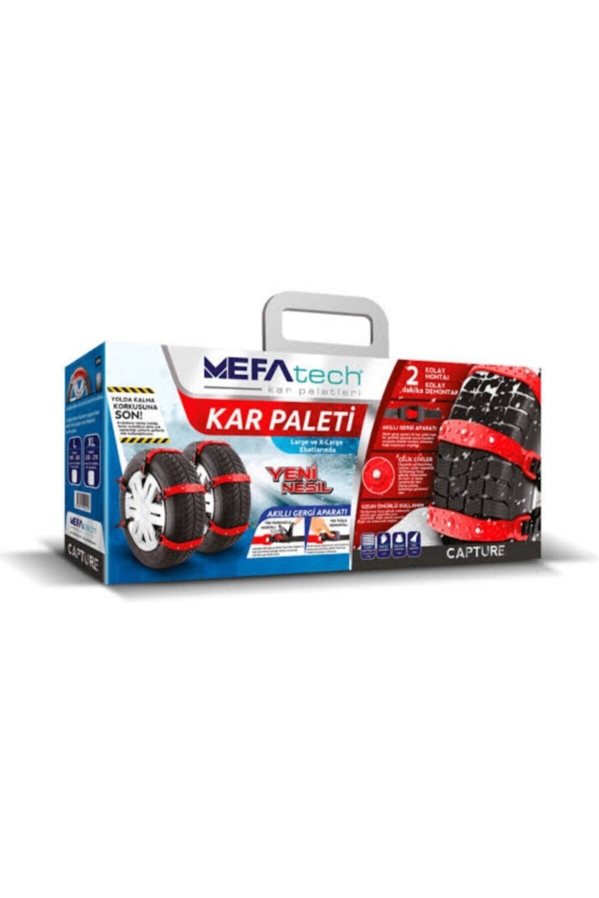 MEFATECH Capture Plastik Kar Zinciri Oto Kar Paleti Xl Beden