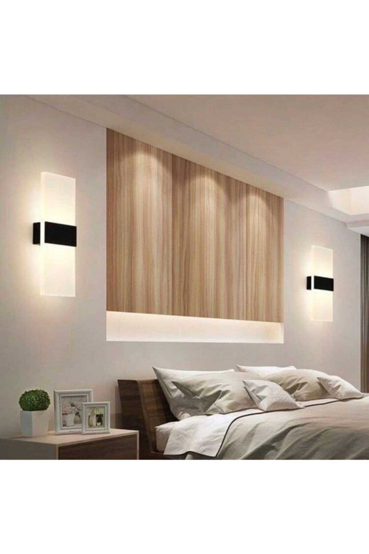 Vonalight Modern Dekoratif Led Duvar Aplik Pleksiglas 3000k (günışığı) Sarı Işık (1adet)