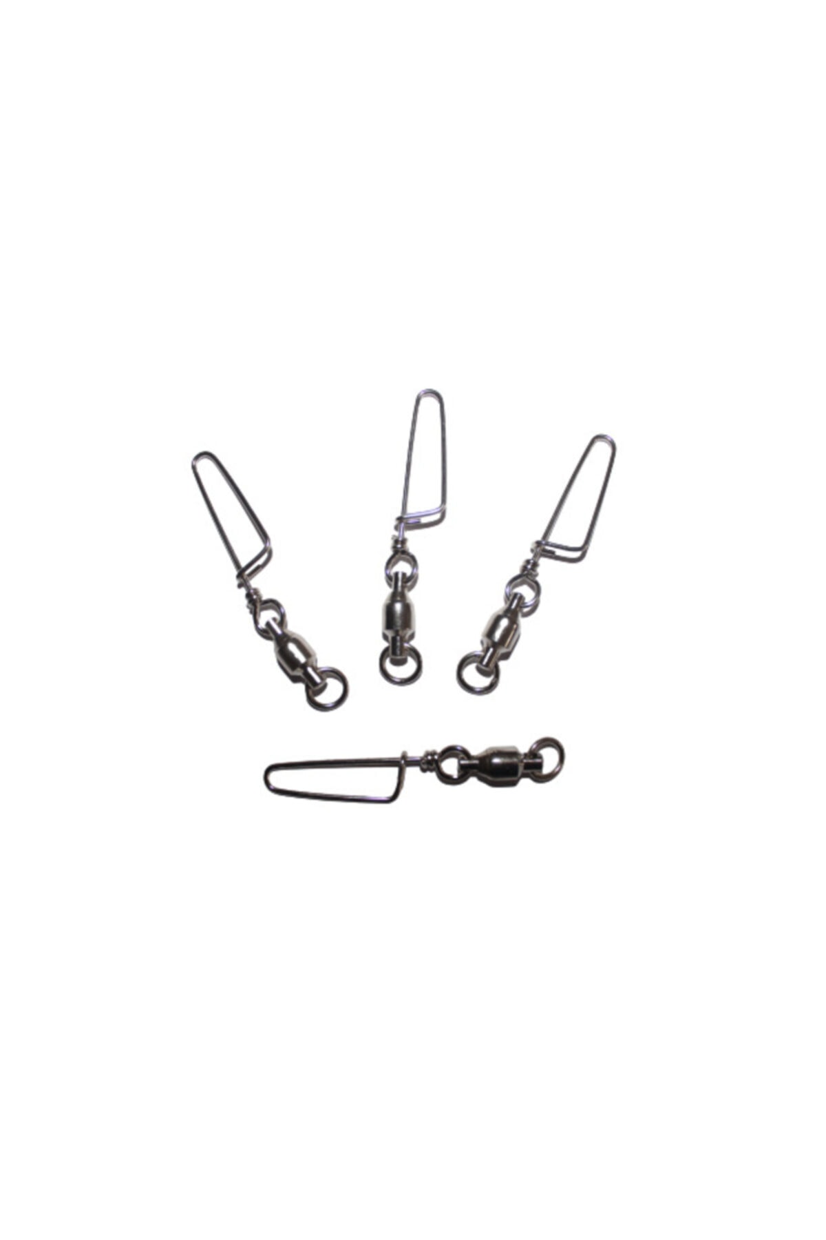 BALZA Japonese Arc Rolling Swivel Nikel Nice Snap 5 No 3.7 Mm 10 Adet