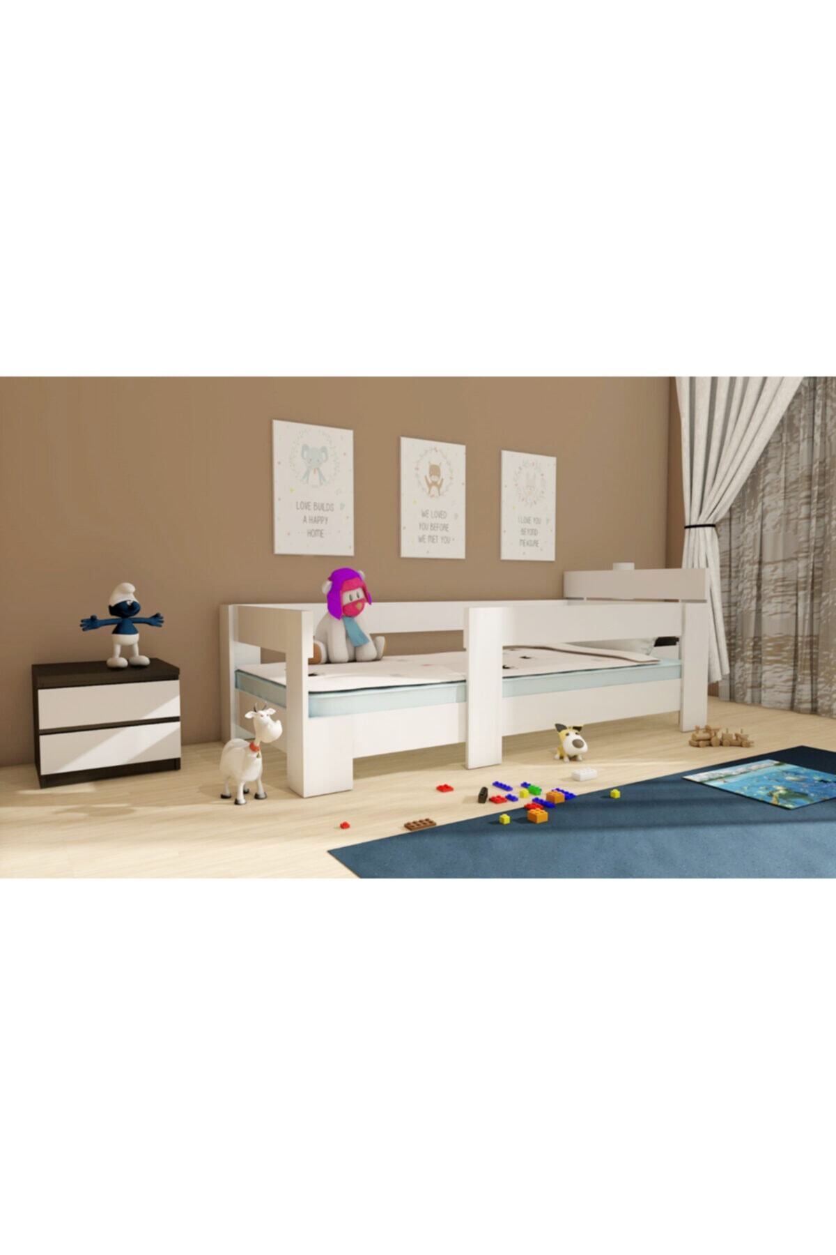 Nevramo Montessori Karyola- Klas 1- 90x190 Yatağa Uyumlu