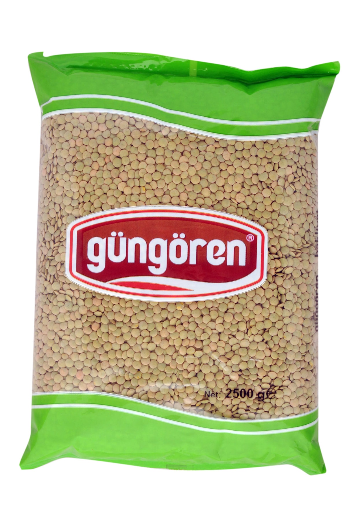 GÜNGÖREN Yeşil Mercimek 2500 Gr