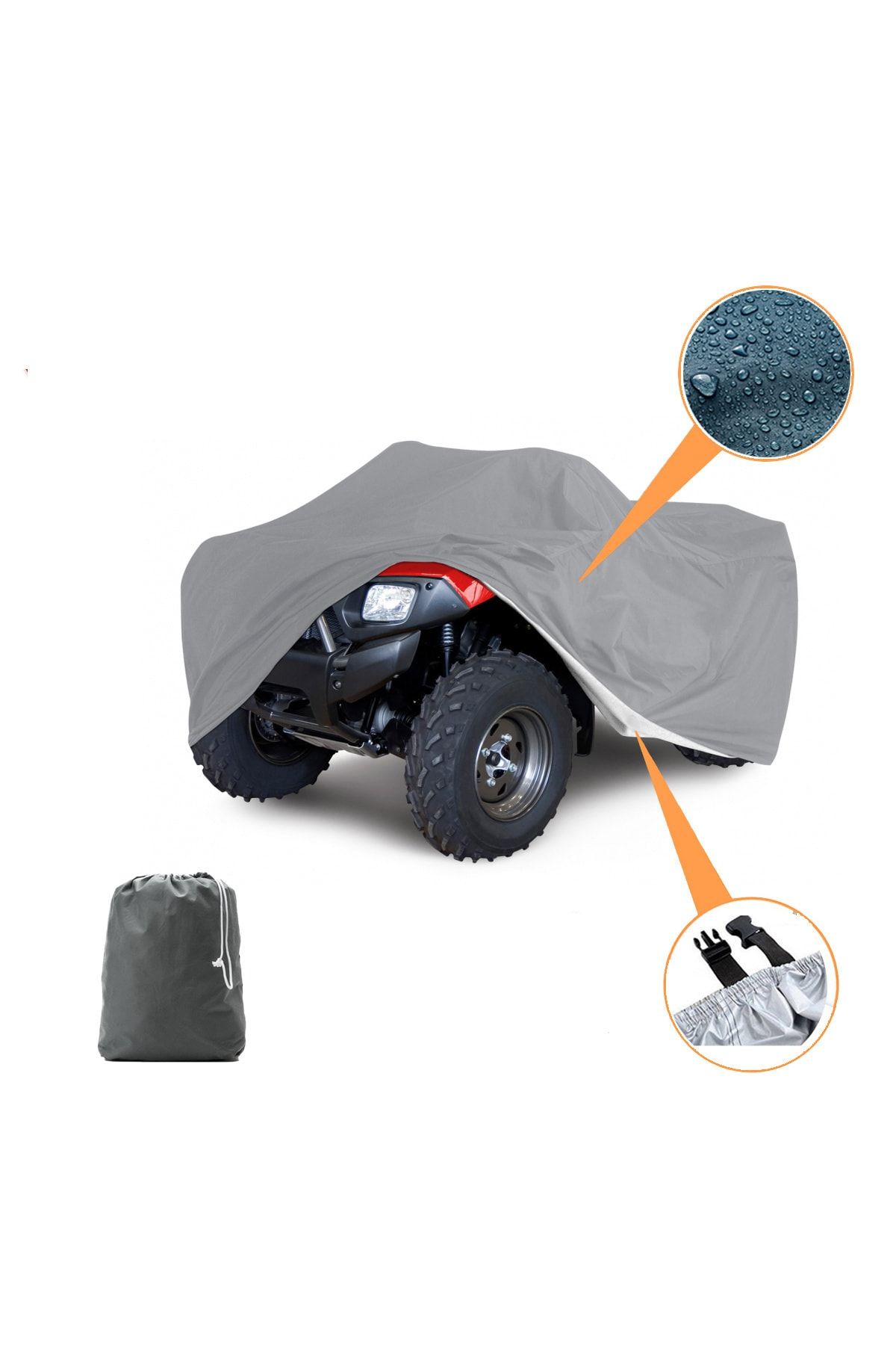 AutoZEL Apachi T3 550 Ise, Vinleks Kalın Lüks Atv Brandası