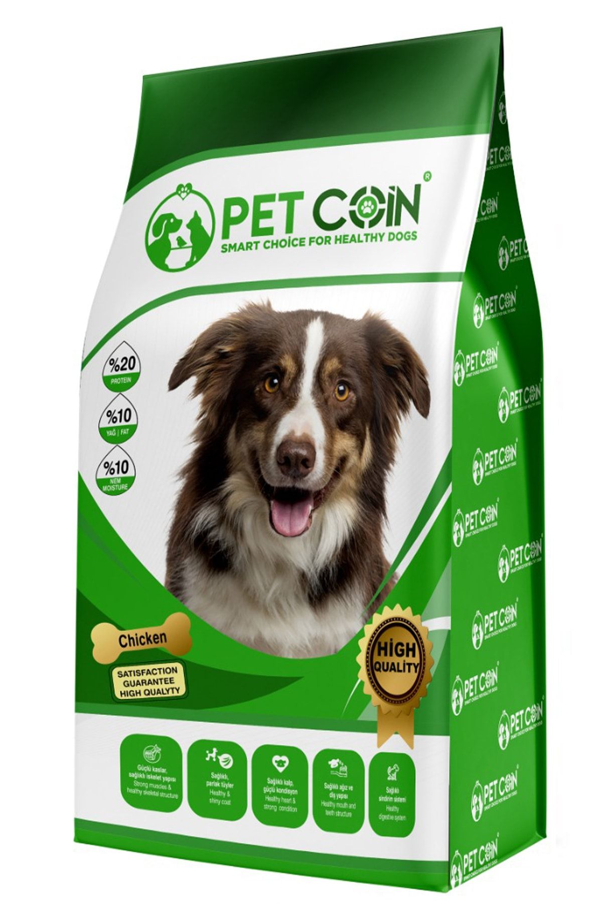 petcoin yenilenen ambalajiyla 100 yeme garantili kopek mamasi 15 kg fiyati yorumlari trendyol
