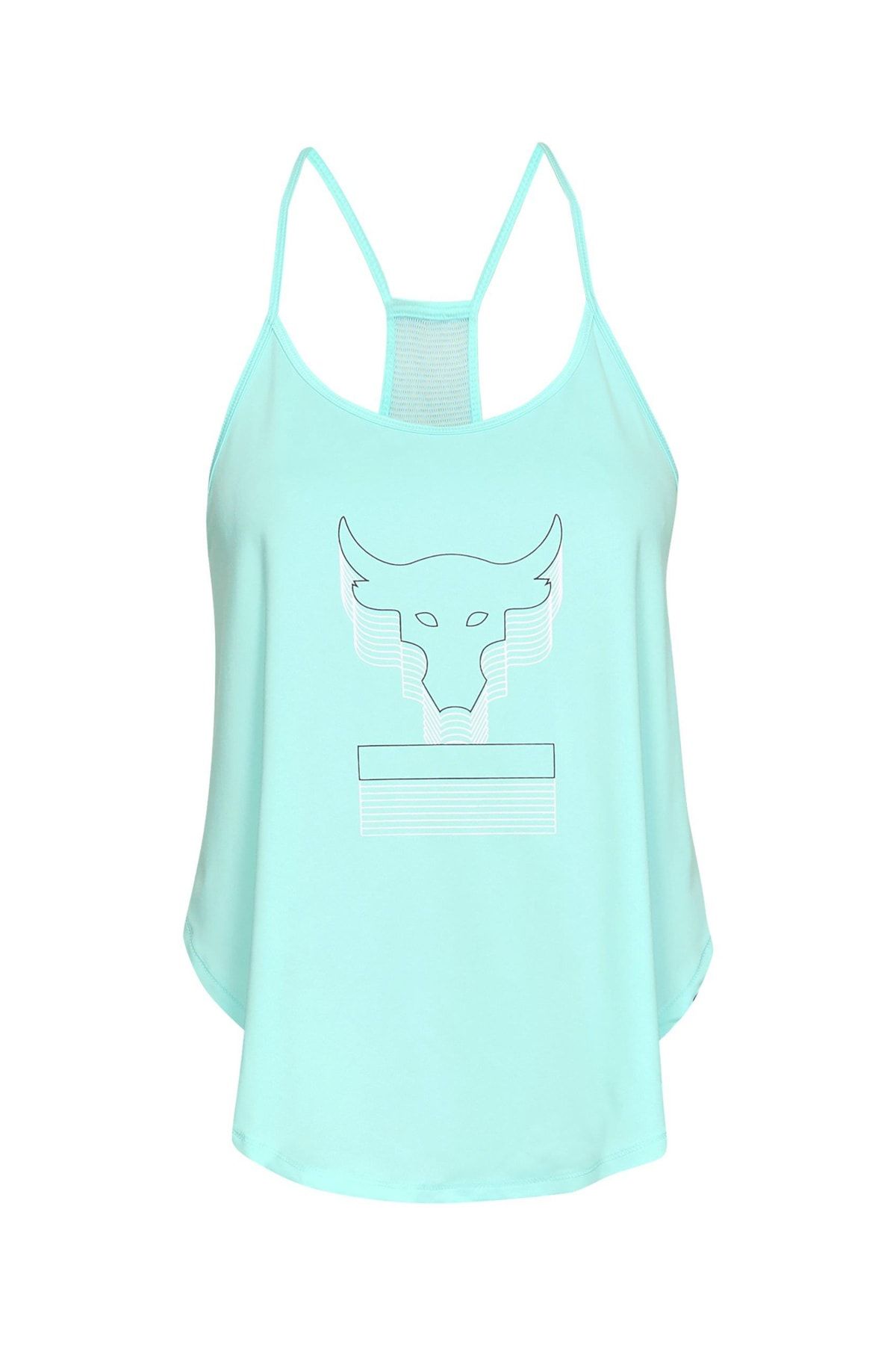 Under Armour Kadın Spor Atlet - The Rock Bull Graphic Armour Sport Tank - 1346012-361