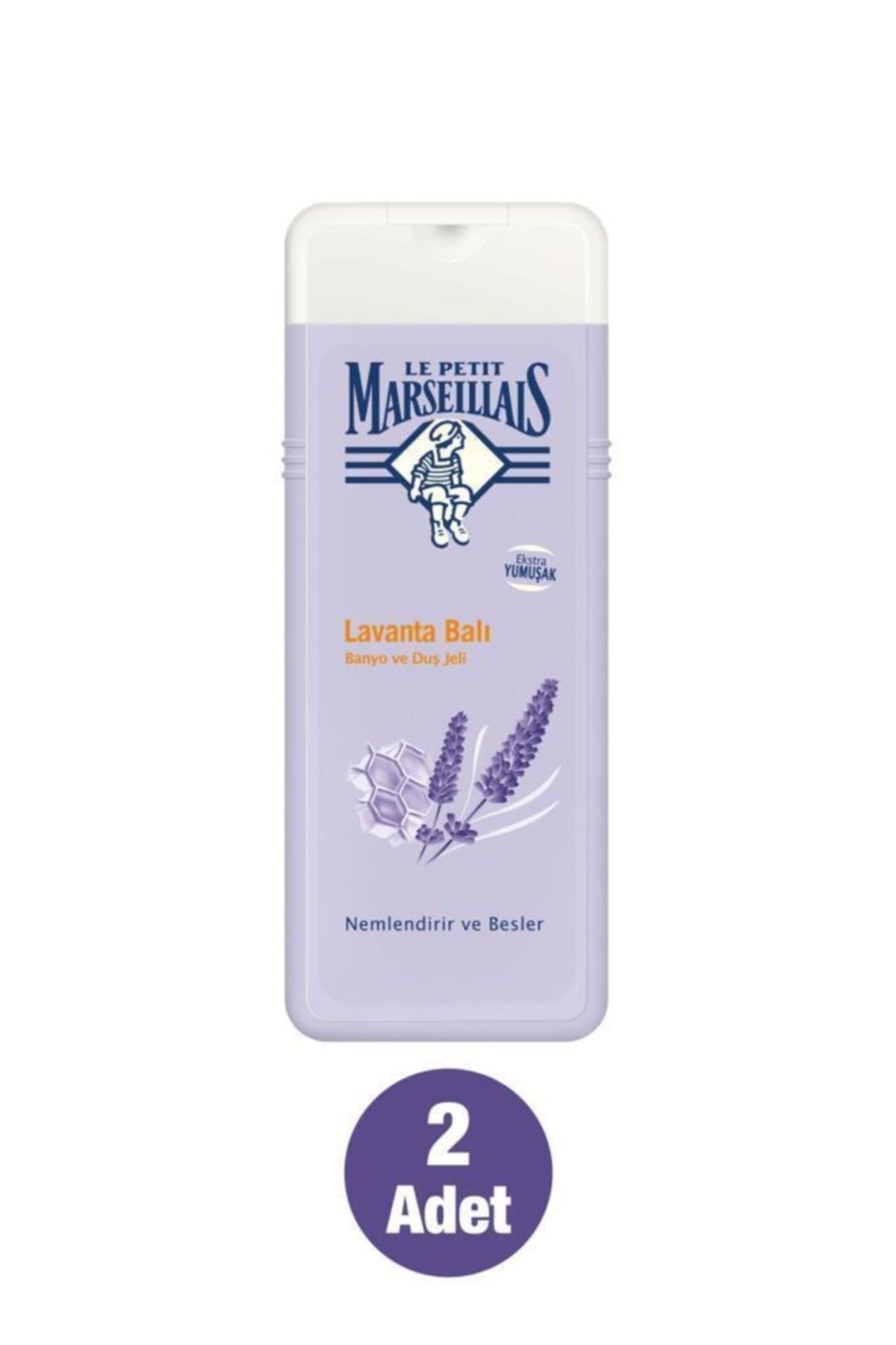 Le Petit Marseillais Lavanta Balı Duş Jeli 400 ml x 2 Adet
