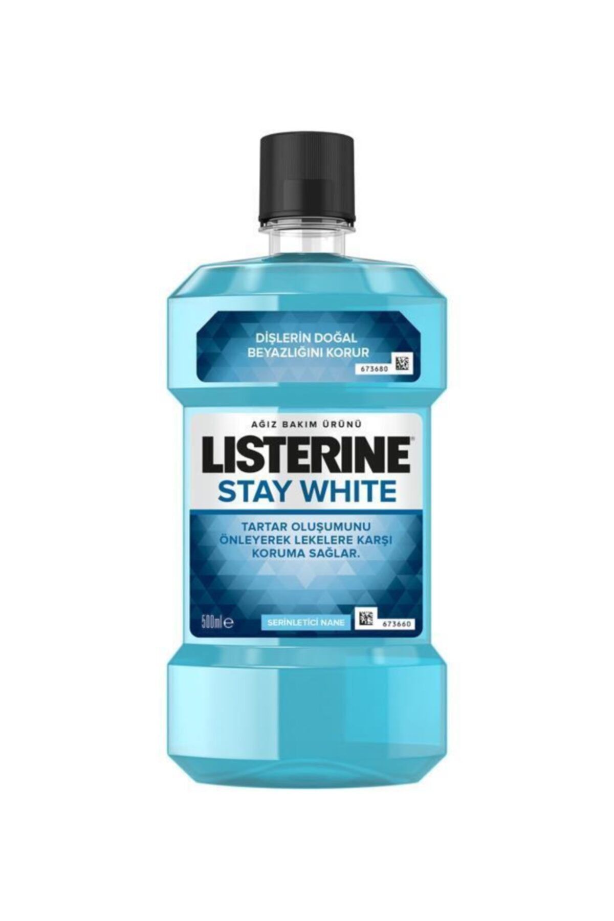 Listerine Mouthwash-stay White 500 ml