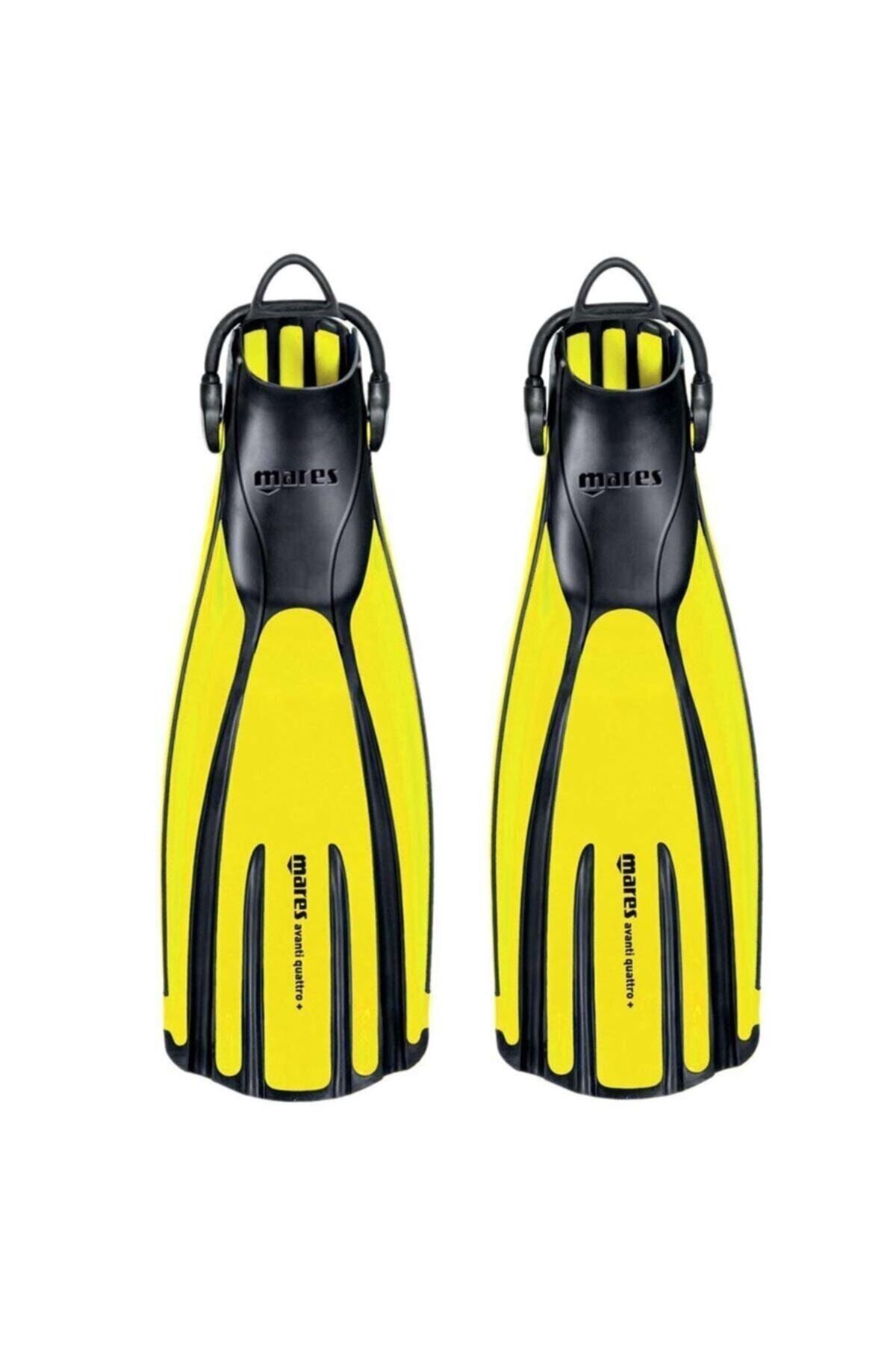 Mares Sarı Avanti Quattro Scuba Dalış Paleti