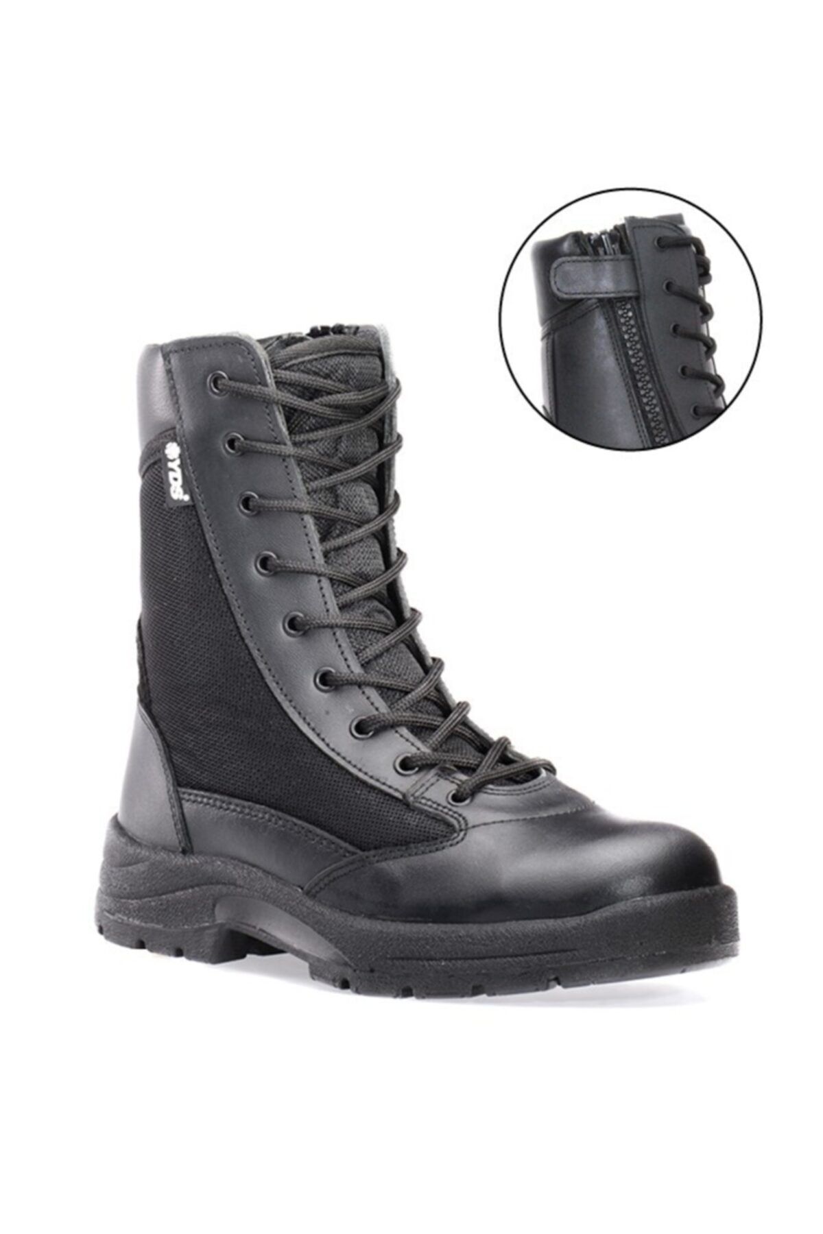 Gazi Ticaret Ml100c Unisex Siyah Fermuarlı Yds Mevsimlik Bot